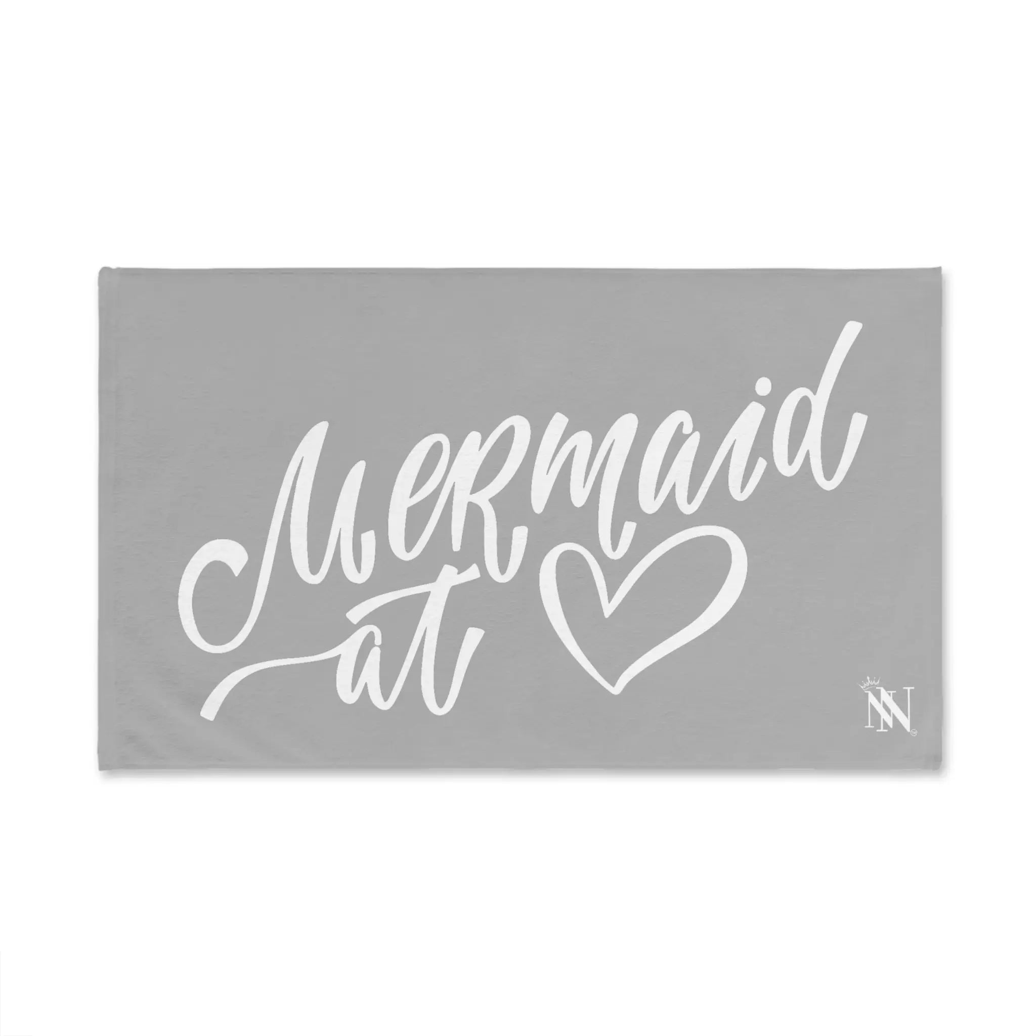Mermaid At Heart Light Grey Cum Towel