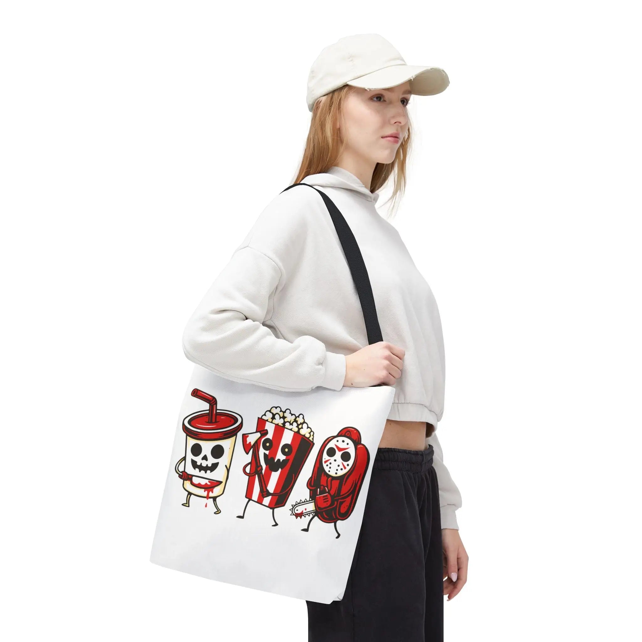 Scary Movie Night Junk Food | Mix & Match Fun-Flirty Lovers’ Totes