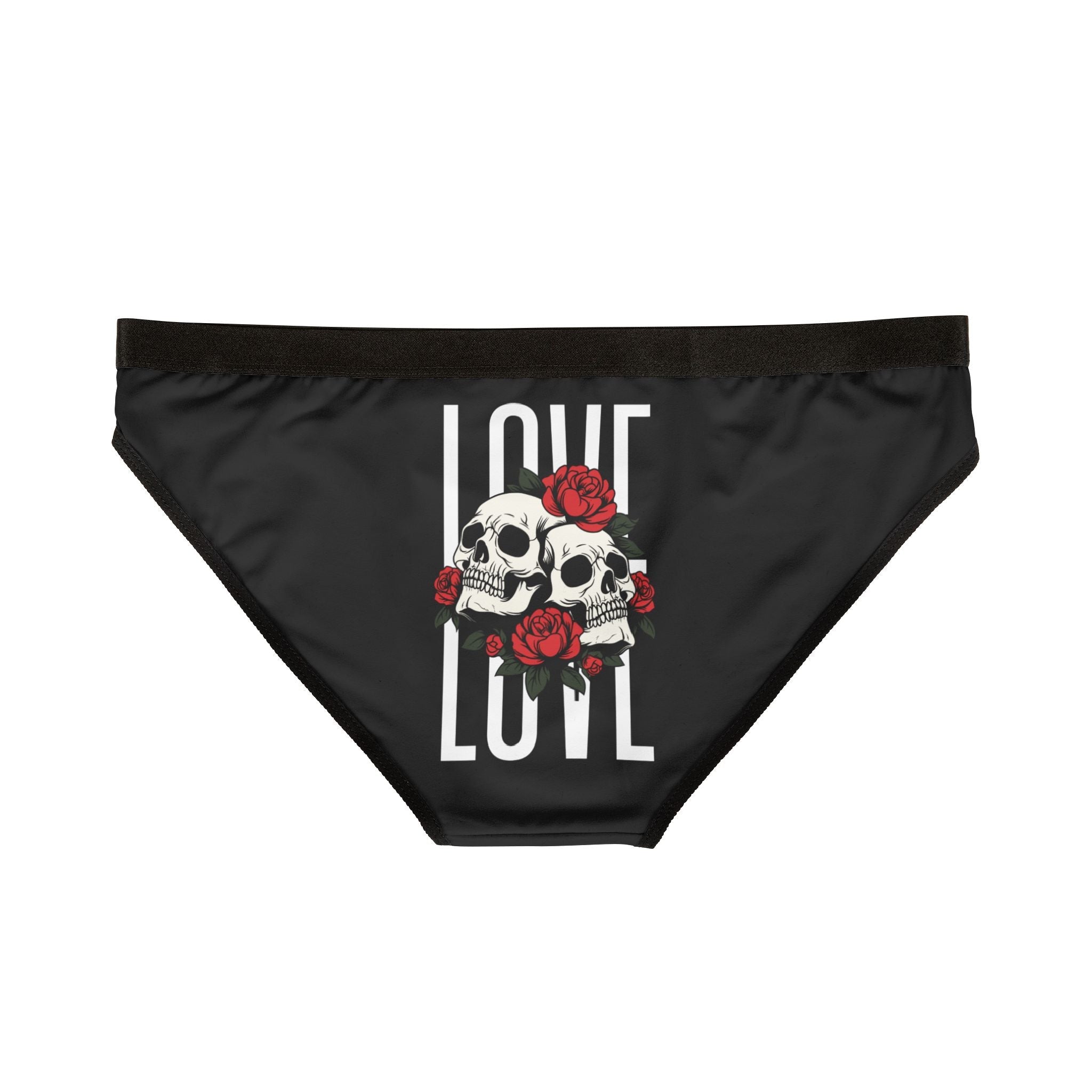 Roses Skulls & Love | Mix & Match Women’s Fun-Flirty Lovers’ Panties