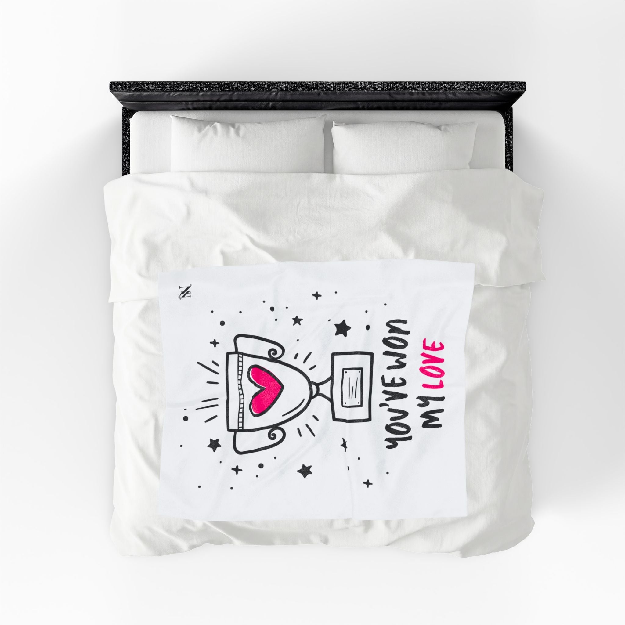 You’ve Won My Love Romantic Lovers Gifts Blanket