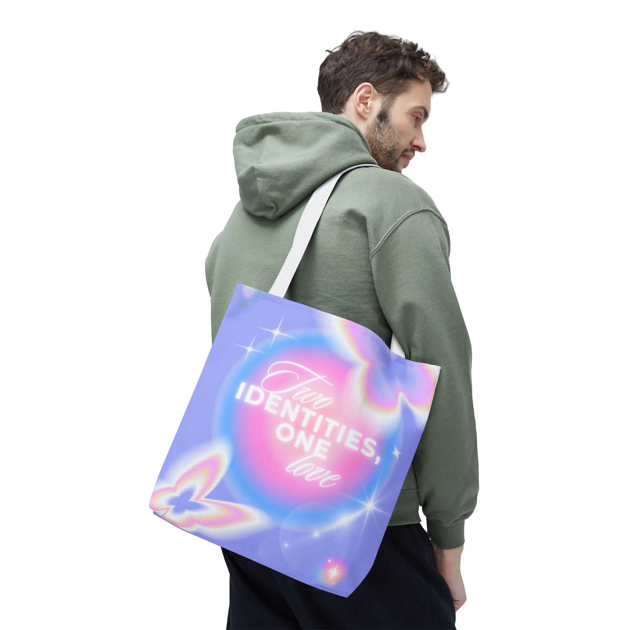 Two Identities One Love Tote Bag