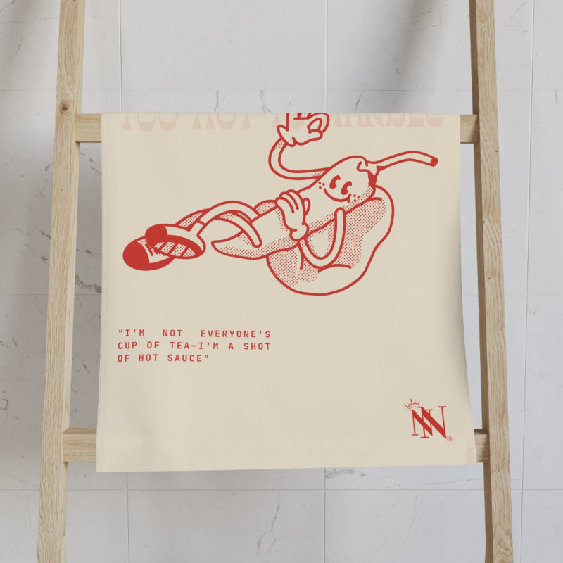 Too Hot to Handle Pepper | Mix & Match Classic Fun-Flirty Lovers’ Towels