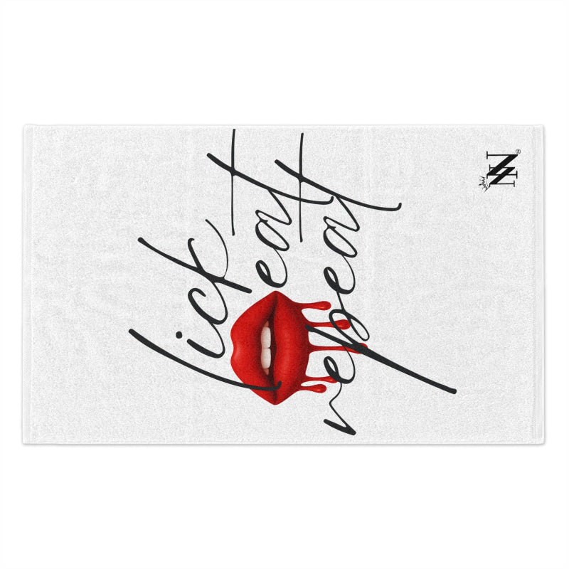 Lick Eat Repeat | Mix & Match Soft Fun-Flirty Lovers’ Towels