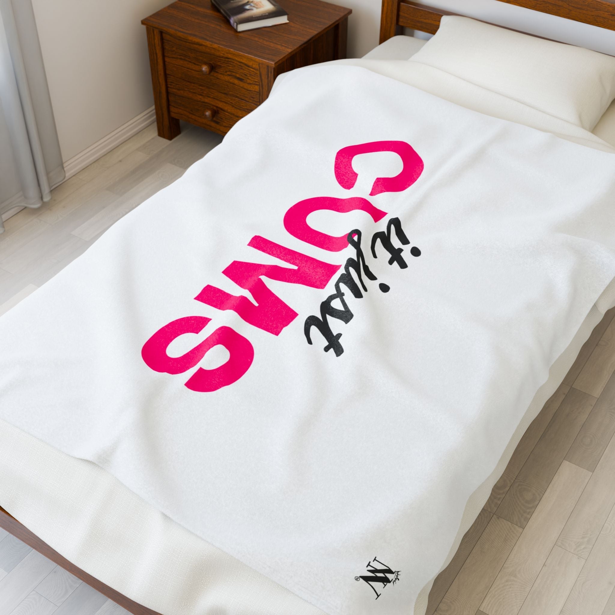 It Just Cums | Mix & Match Soft Fun-Flirty Lovers’ Blankets