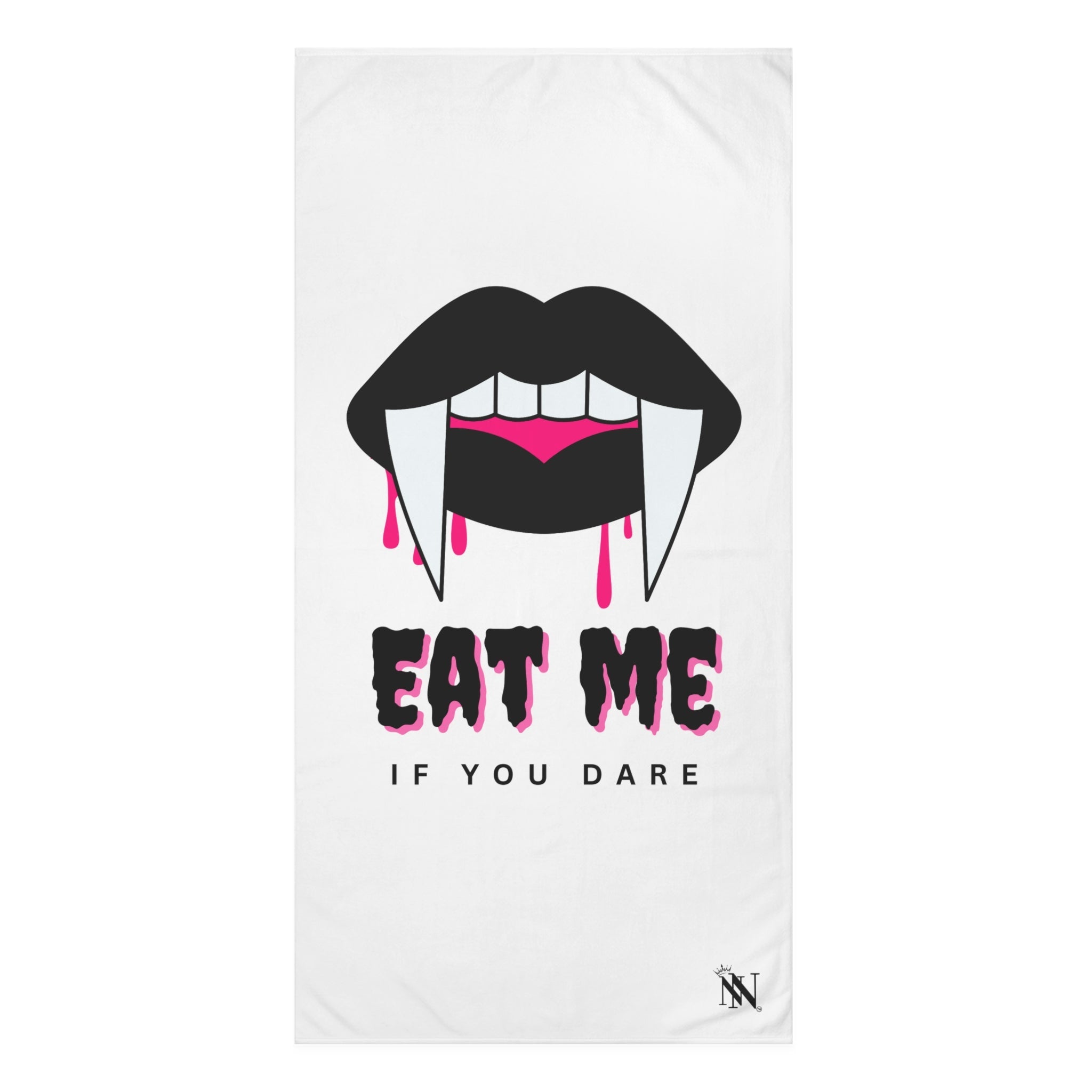 Eat Me If You Dare | Mix & Match XL Fun-Flirty Lovers’ Towels