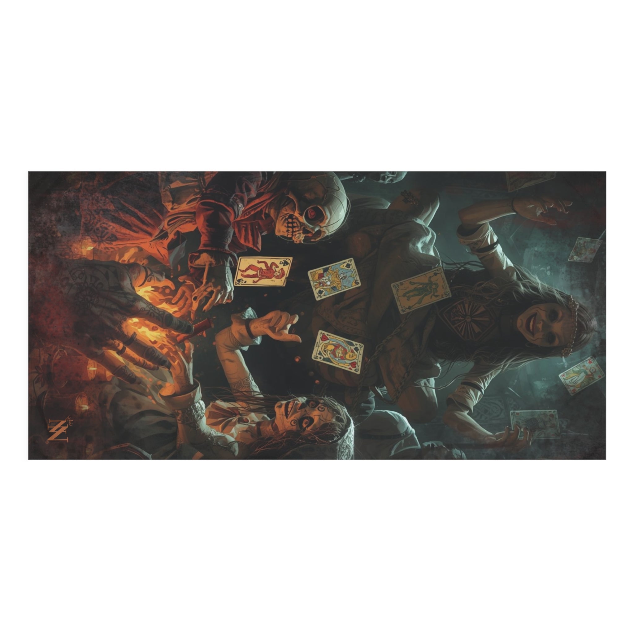 How the Cards Fall | Mix & Match XL Fun-Flirty Lovers’ Towels