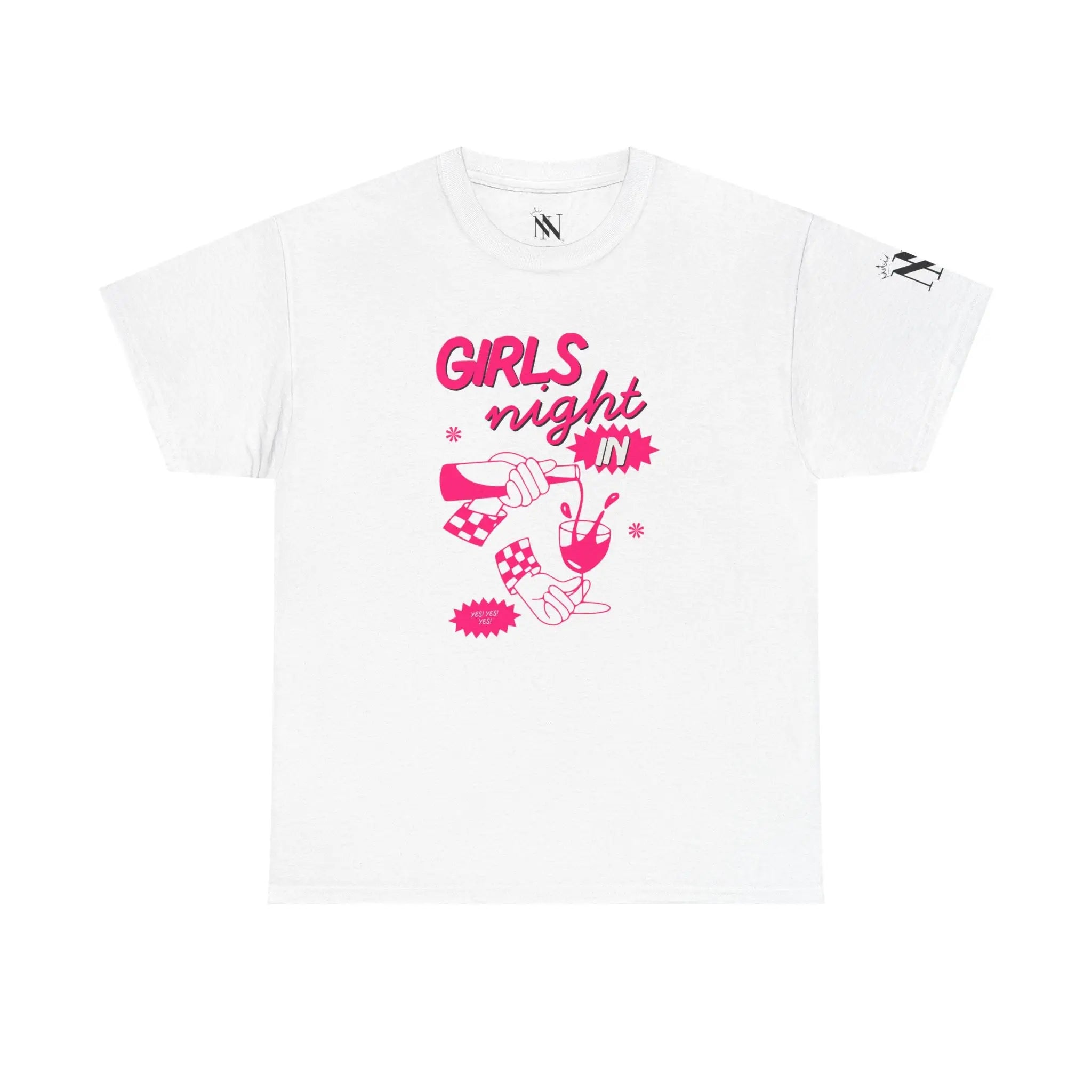 Girls Night In | Mix & Match Cotton Unisex Fun-Flirty Loversโ T-Shirts