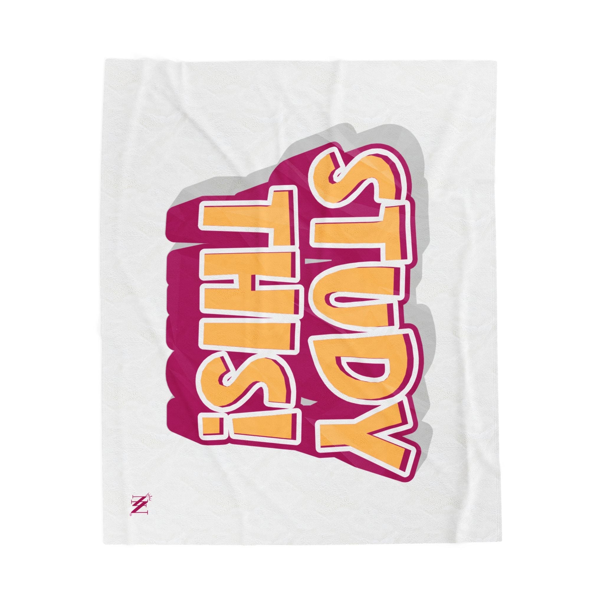 Study This! | Mix & Match Velveteen Fun-Flirty Lovers’ Blankets