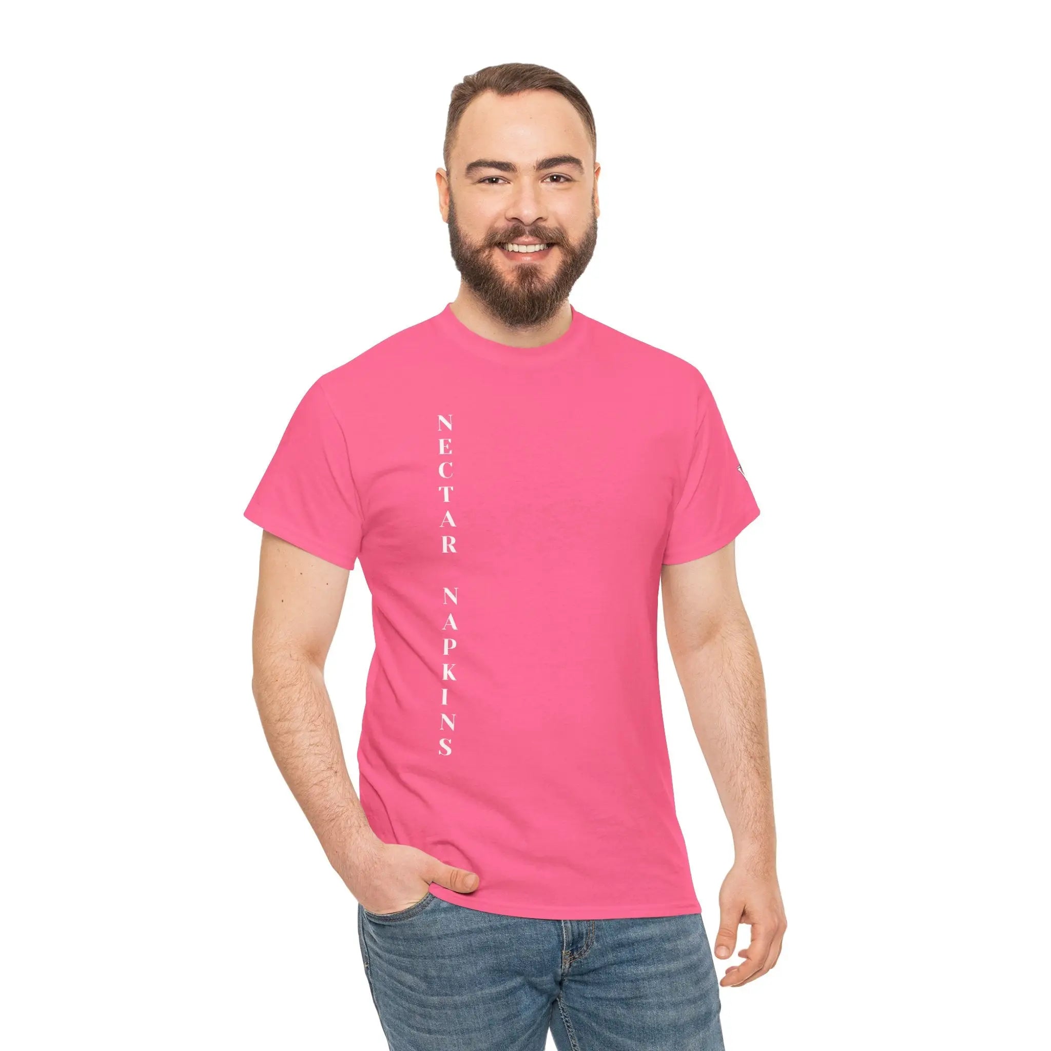 Nectar Napkins Brand Pink | Fun-Flirty Lovers’ T-Shirts