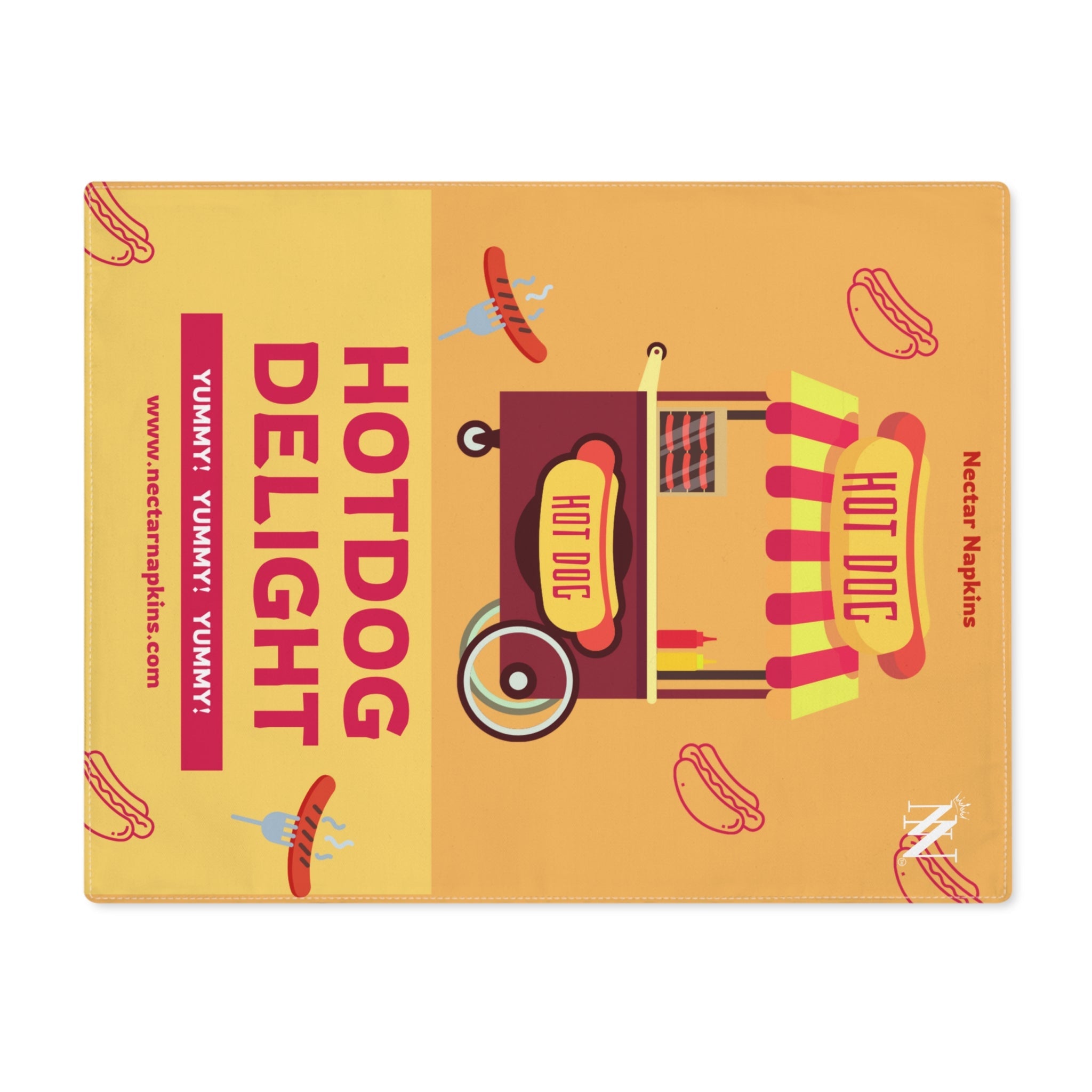 Hot Dog Delight | Mix & Match Playful Fun-Flirty Lovers’ Toy Mats