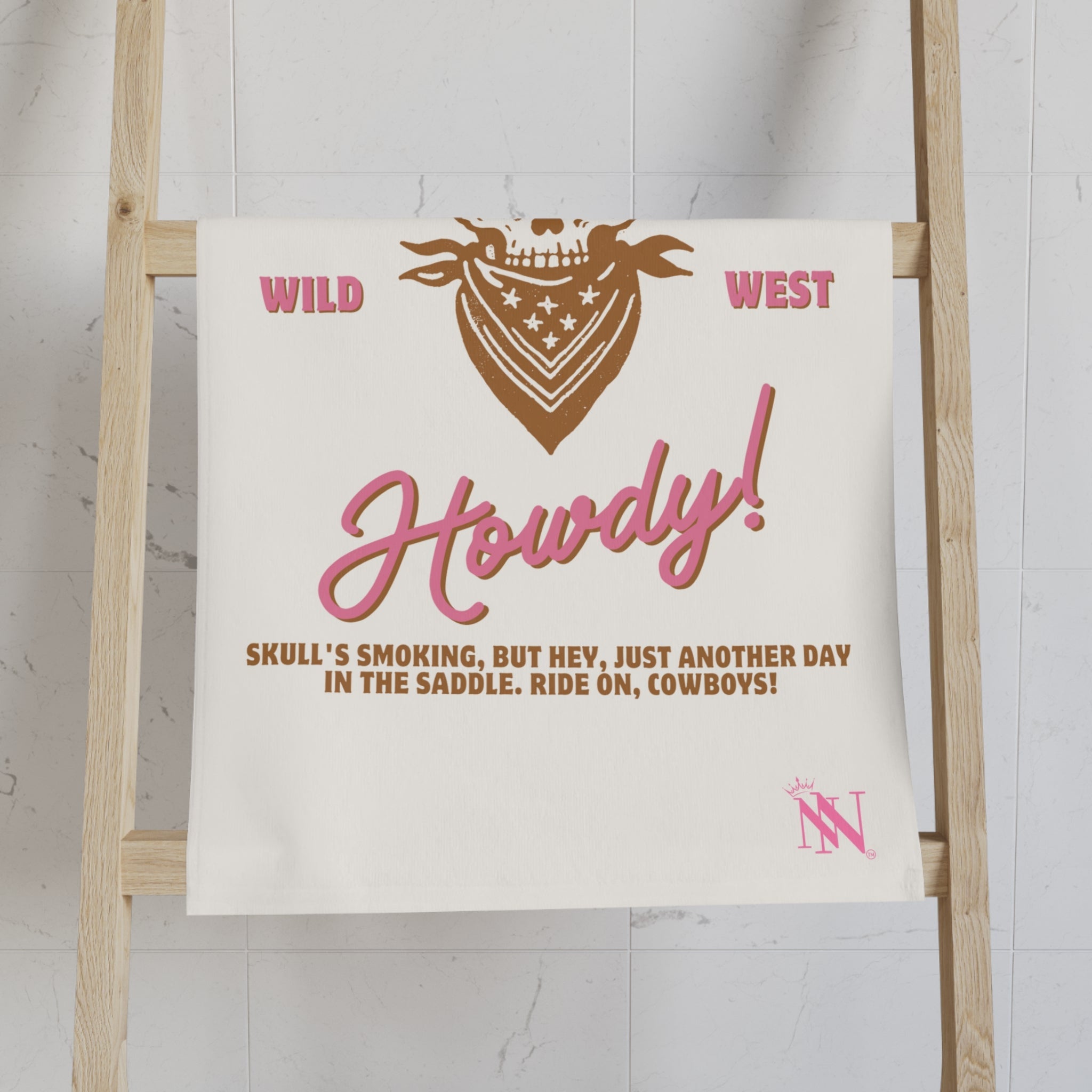 Ride On Cowboys | Mix & Match Classic Fun-Flirty Lovers’ Towels