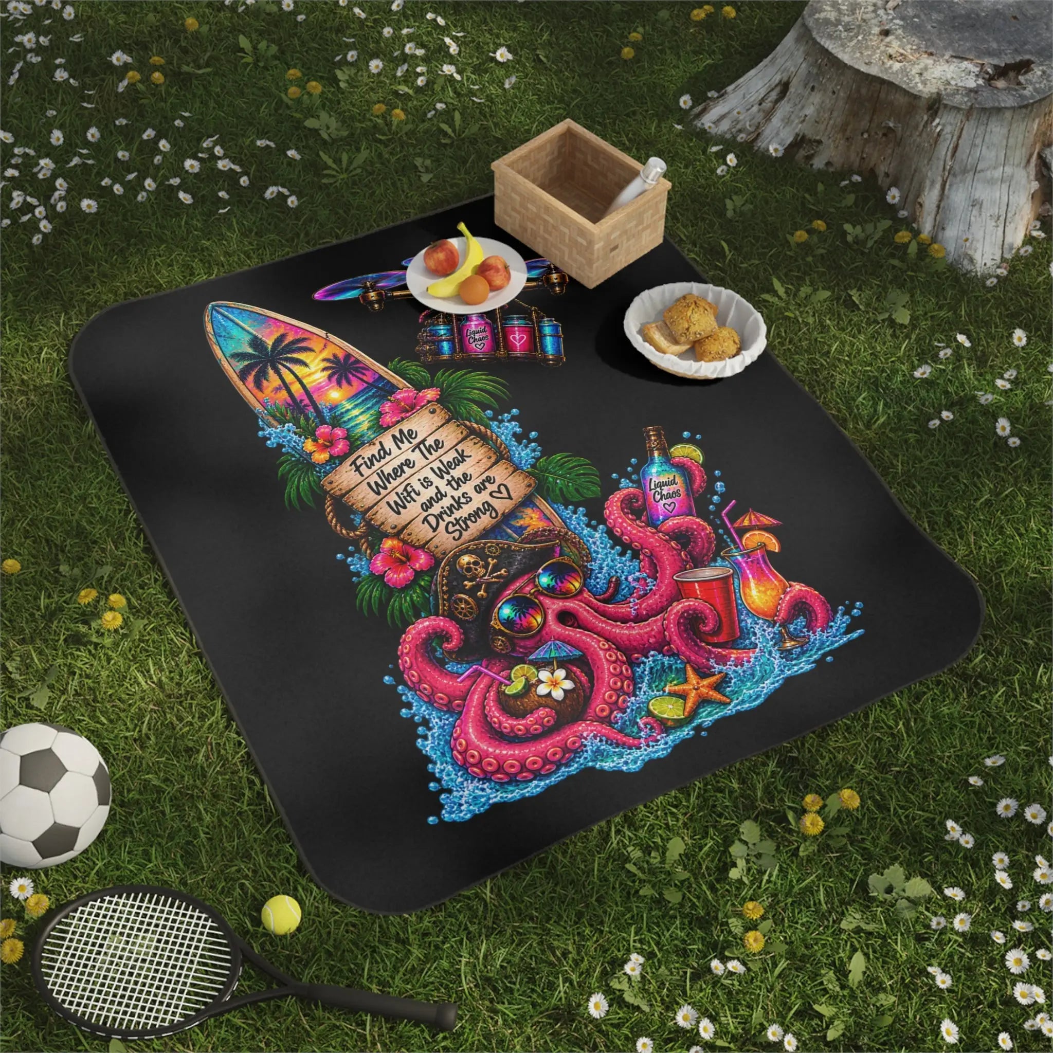Liquid Chaos Spring Break Water-Resistant Sex Blanket