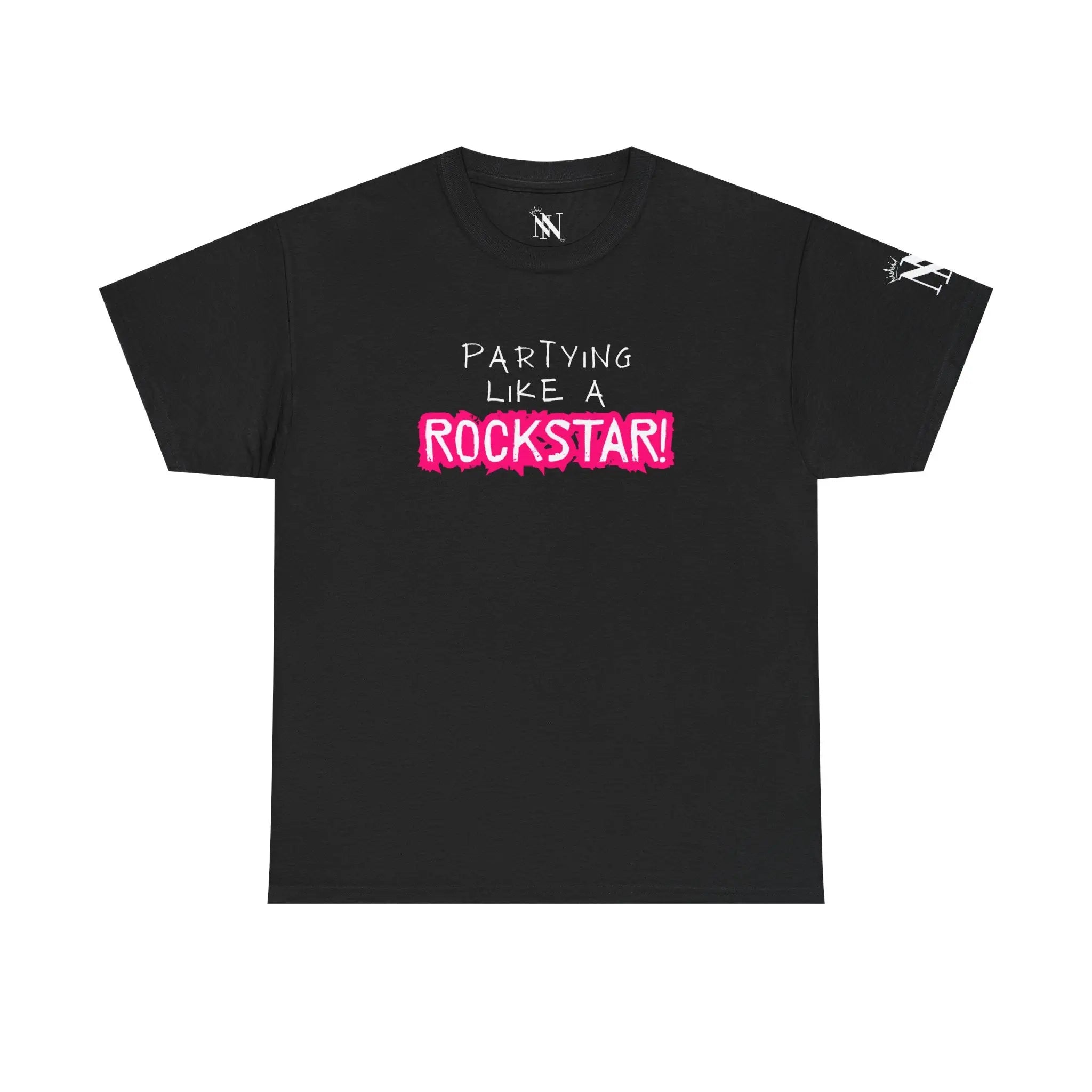 Partying Like a Rockstar! Cotton T-Shirt
