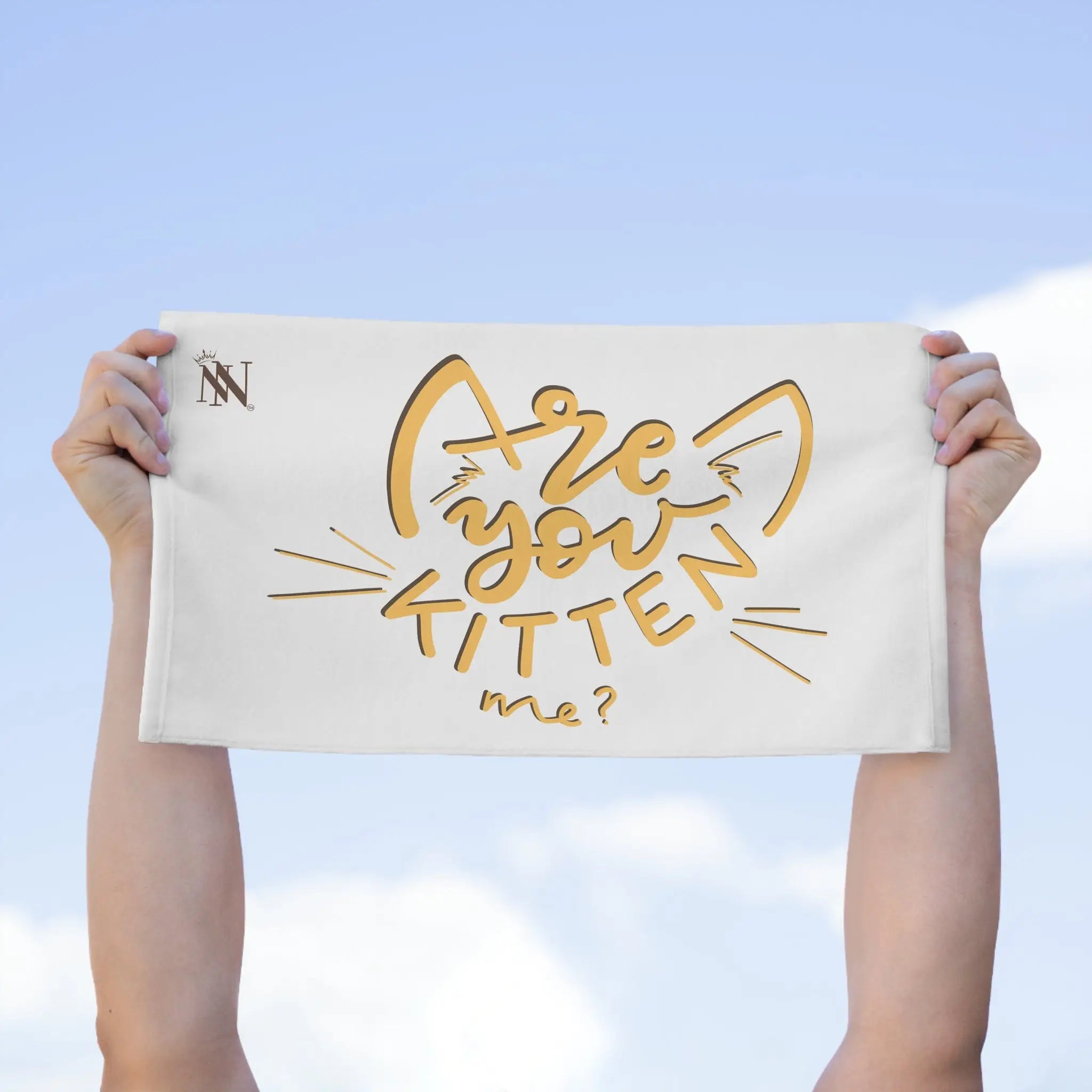 Are You Kitten Me? | Mix & Match Soft Fun-Flirty Lovers’ Towels