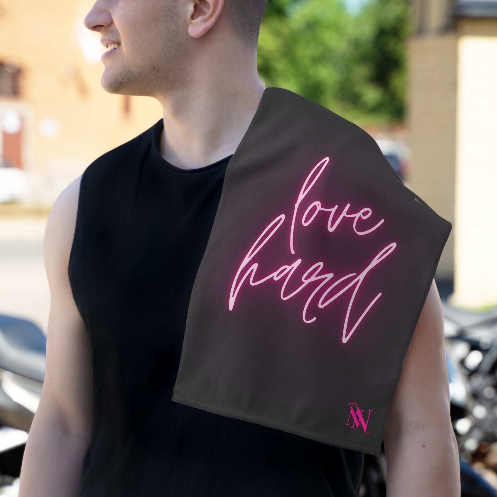 Love Hard | Mix & Match Soft Fun-Flirty Lovers’ Towels