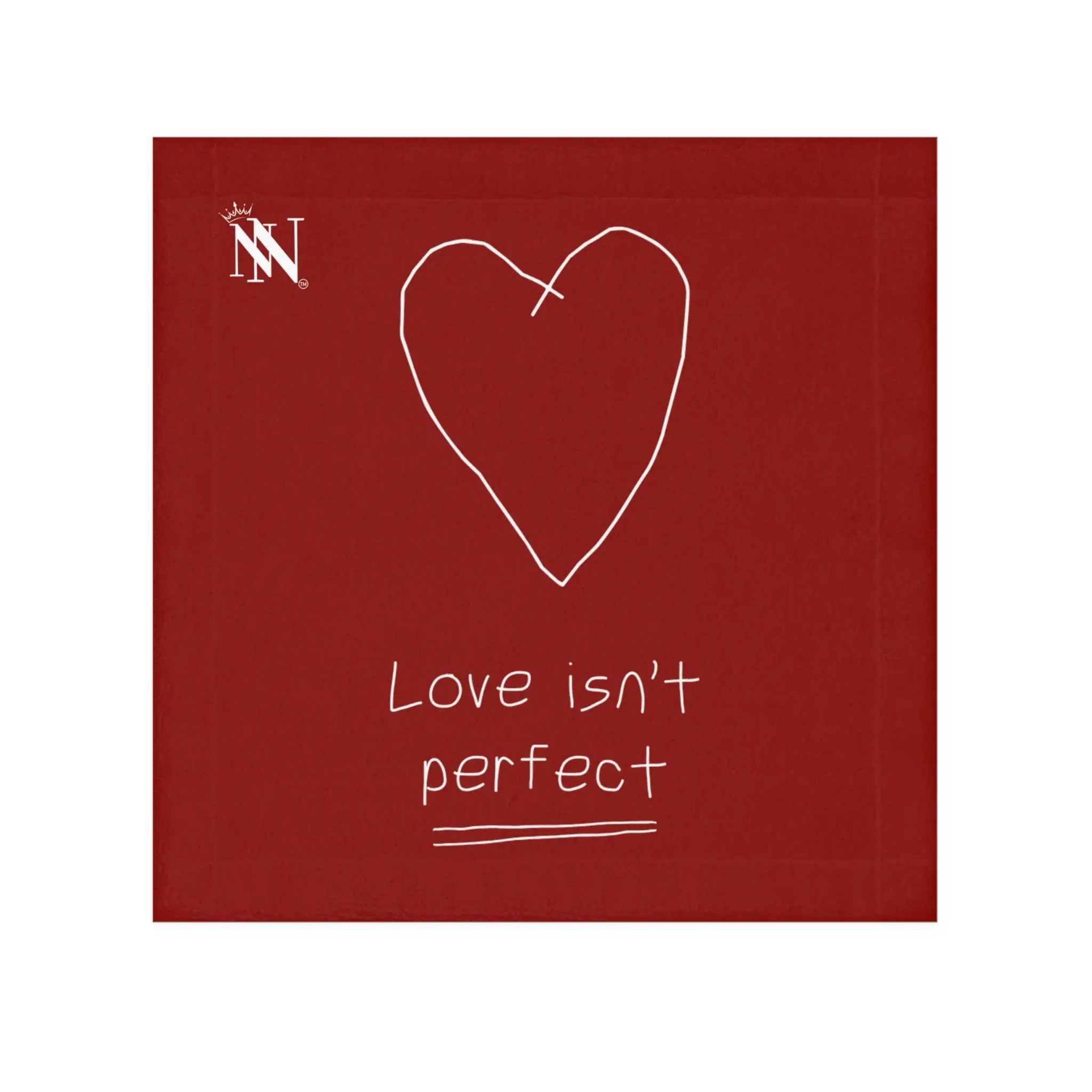 Love Isn’t Perfect Cum Rag