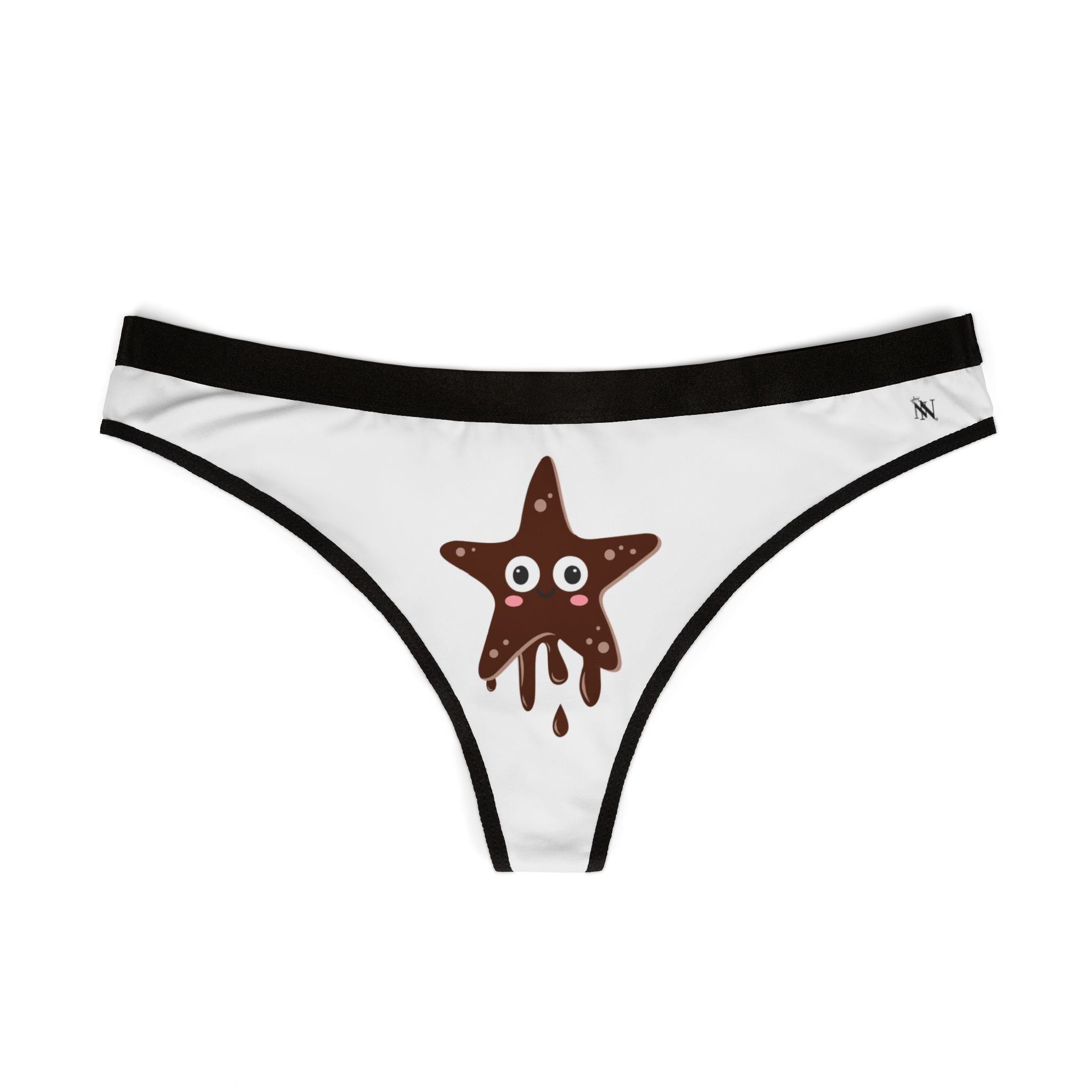 Chocolate Starfish | Mix & Match Women’s Fun-Flirty Lovers’ Thongs