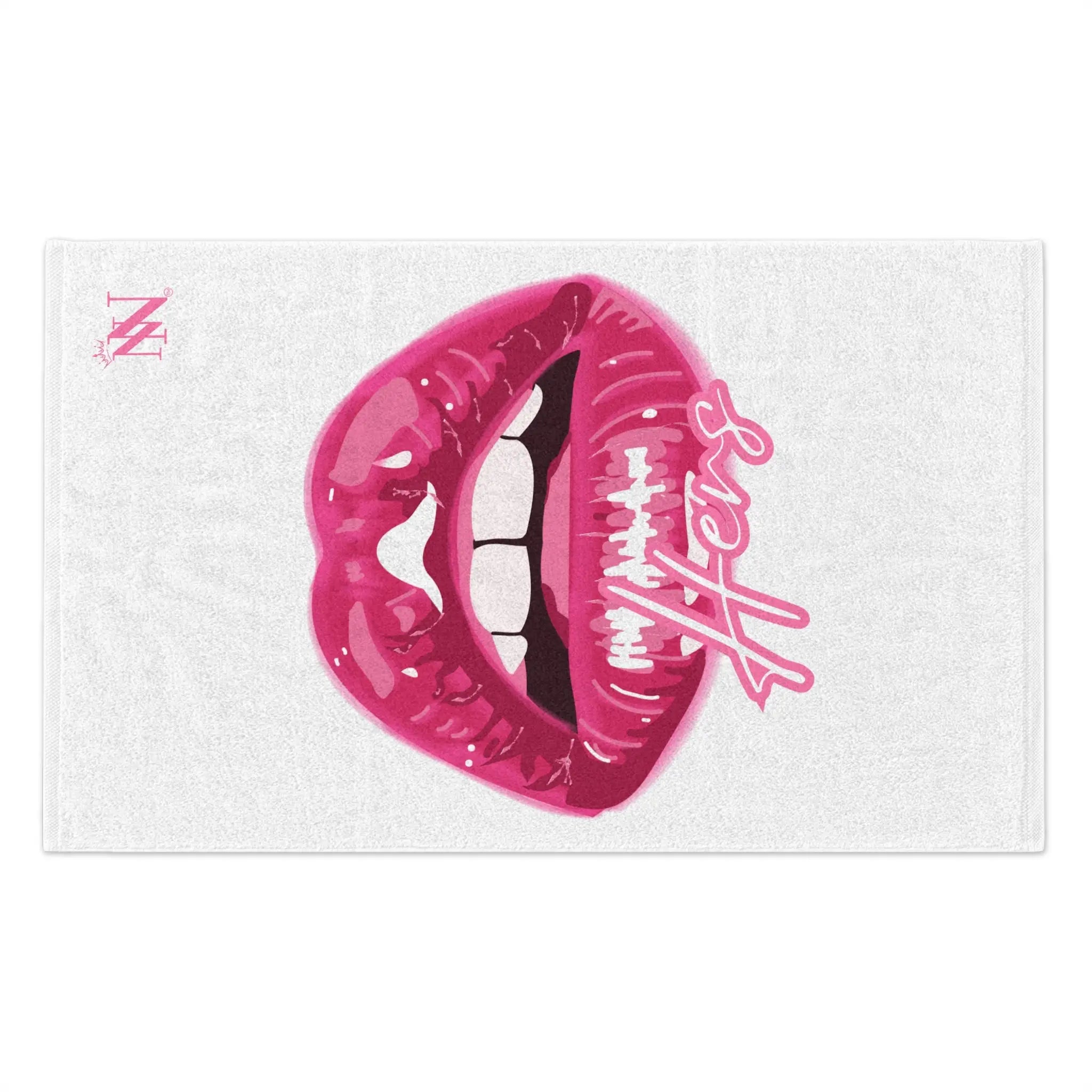 Hers Mouth Open | Mix & Match Soft Fun-Flirty Lovers’ Towels