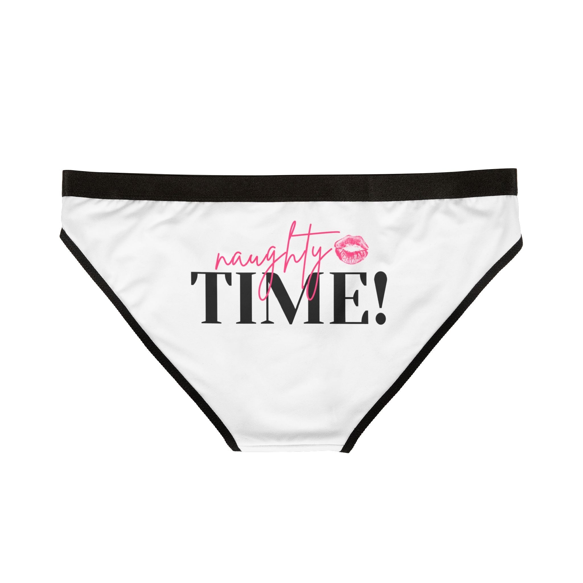Naughty Time! With a Kiss | Mix & Match Women’s Fun-Flirty Lovers’ Panties