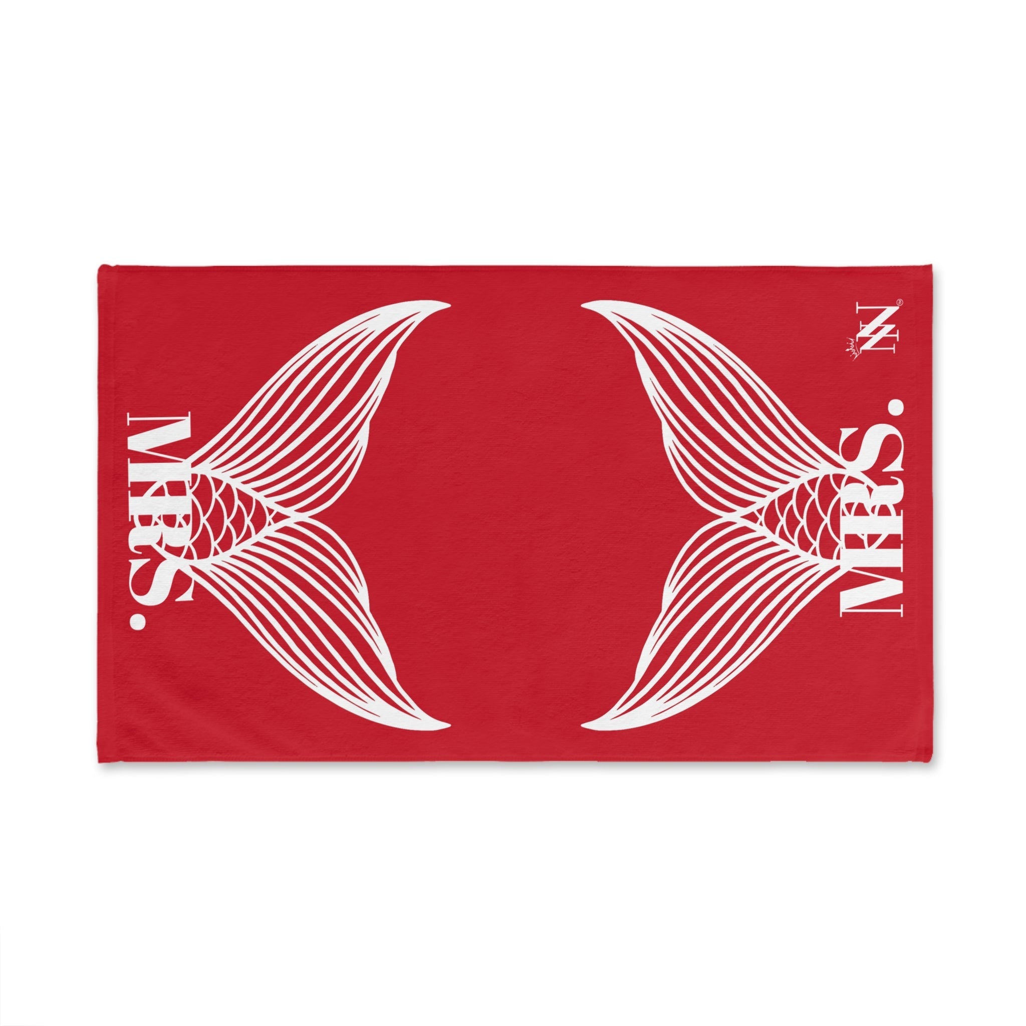 Mrs. Mrs. Mermaid Shareable Sides Red Cum Towel