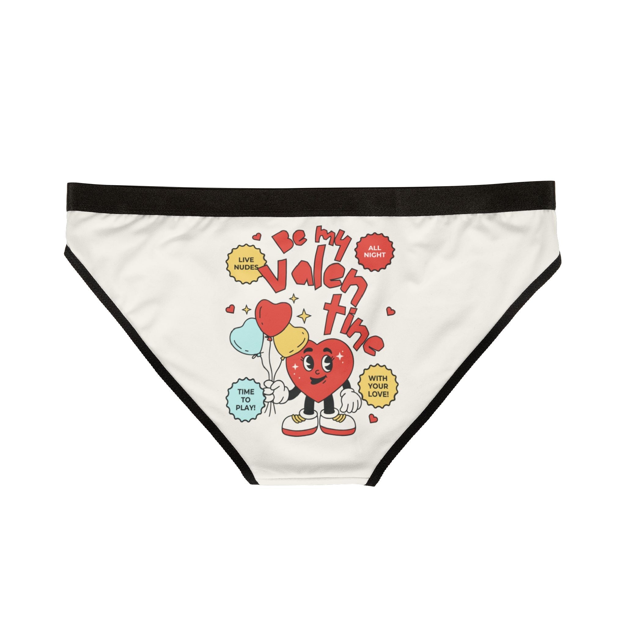 Be My Valentine | Mix & Match Women’s Fun-Flirty Lovers’ Panties