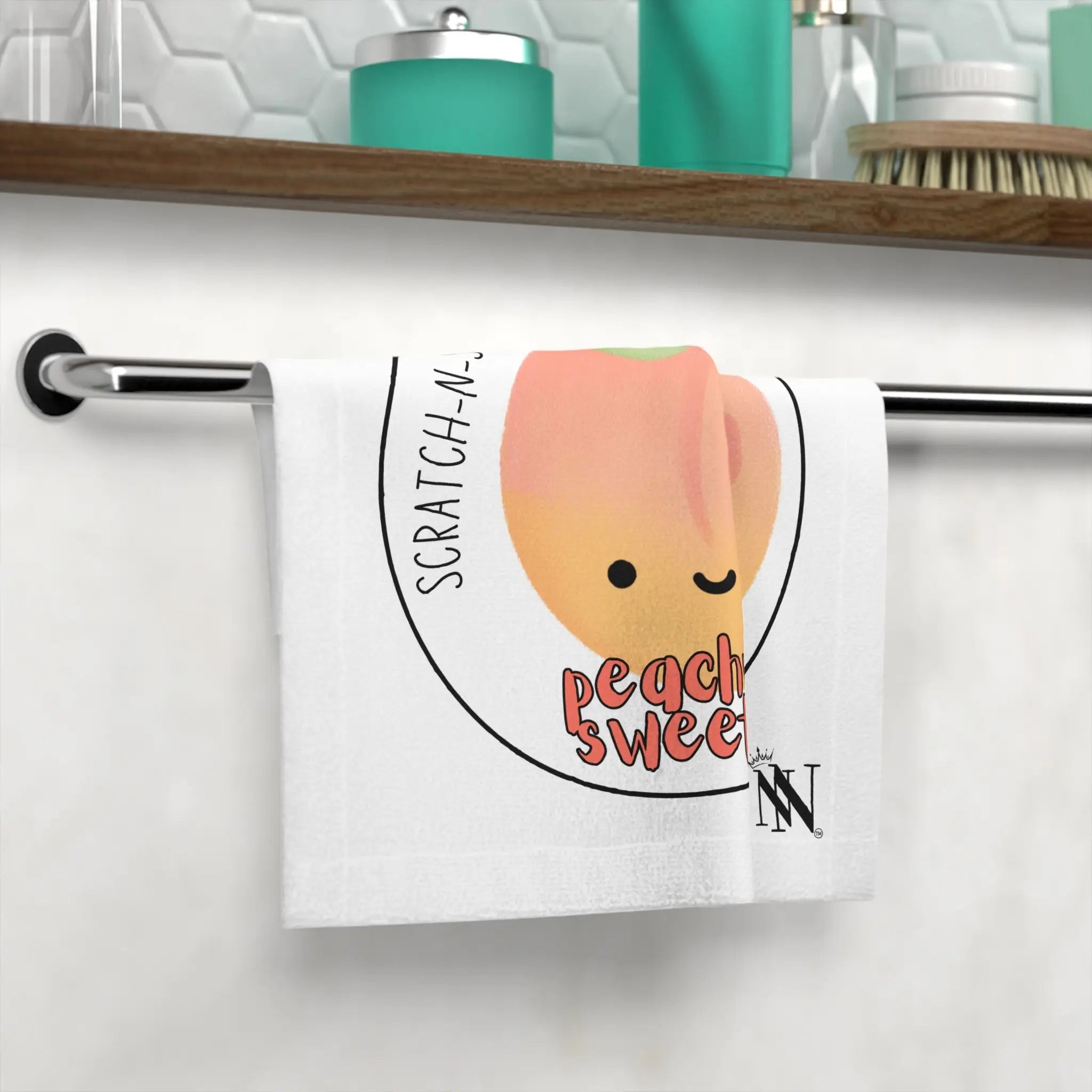 Peachy Sweet Scratch N Sniff | Mix & Match Lils’ Fun-Flirty Lovers’ Towels