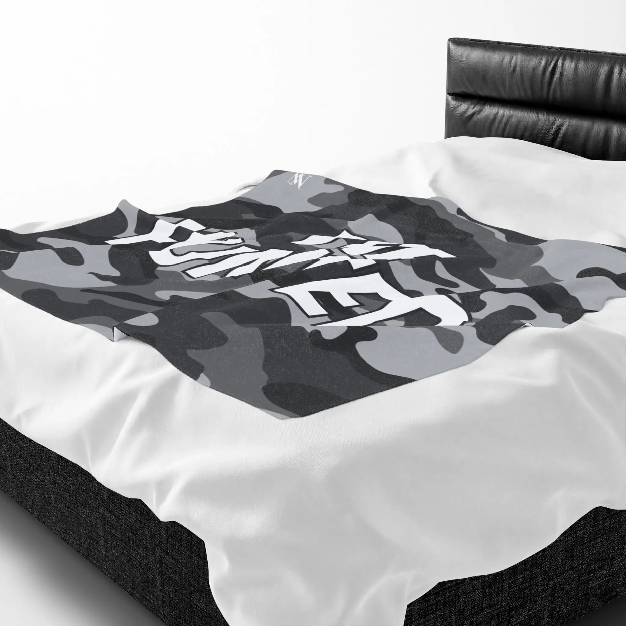 The Hunted Grey Camo Blanket