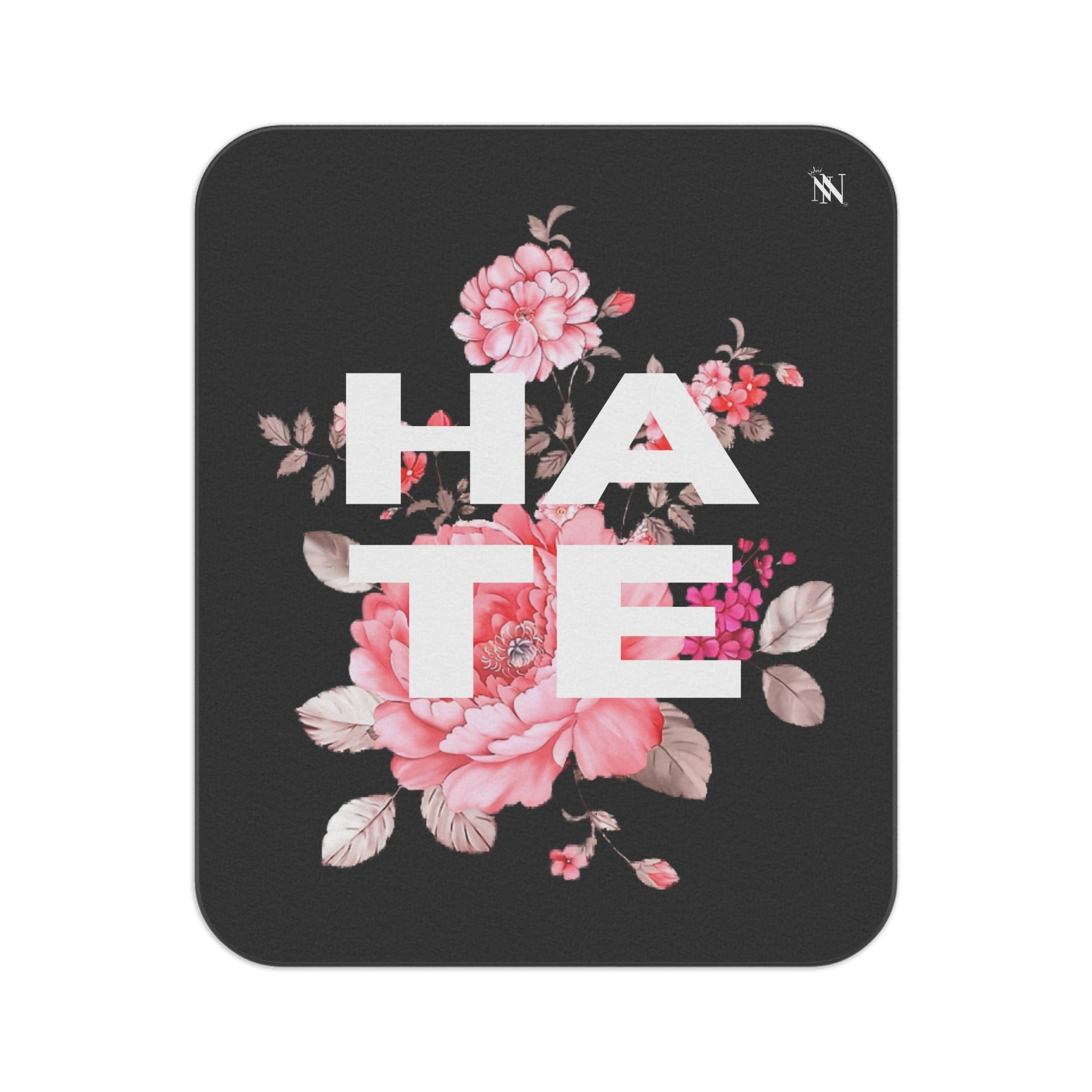 Floral Hate | Mix Match Fun-Flirty Lovers’ Water-Resistant Blankets