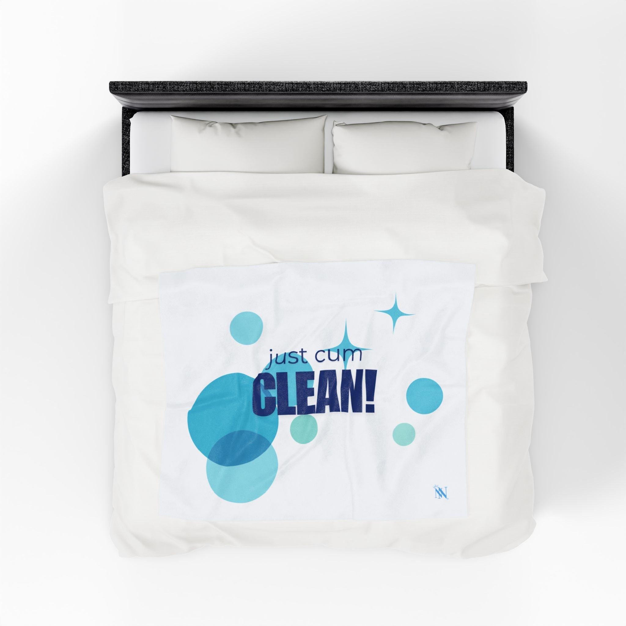 Just Cum Clean! | Mix & Match Fun-Flirty Lovers’ Blankets