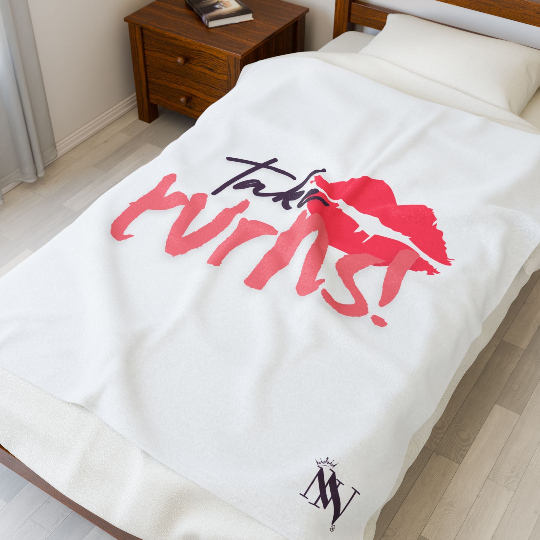 Take Turns | Mix & Match Velveteen Fun-Flirty Lovers’ Blankets
