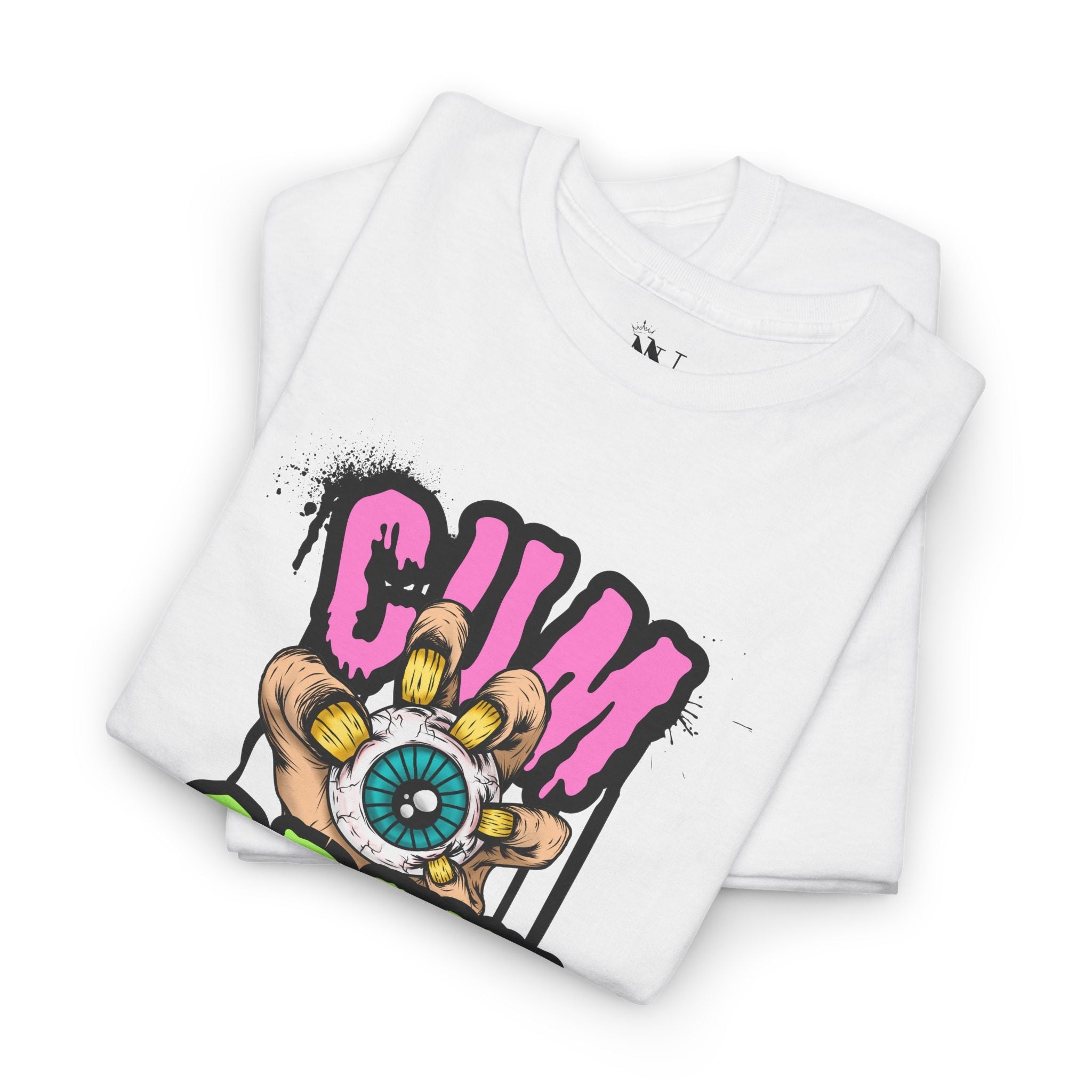 Scary Cum Crew | Mix & Match Cotton Unisex Fun-Flirty Lovers’ T-Shirts
