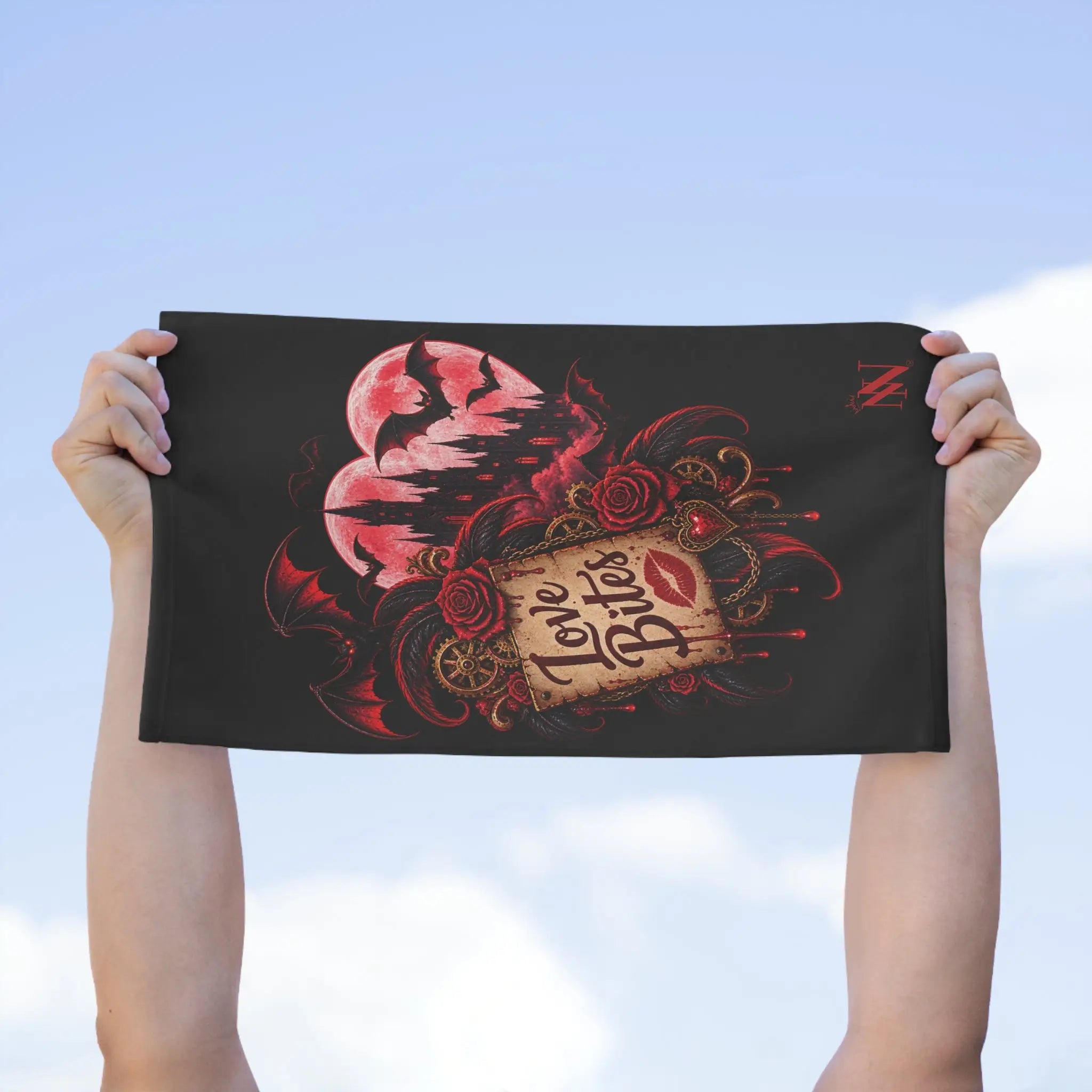 Love Bites Moon Bats | Nectar Napkins Fun-Flirty Lovers’ Towels