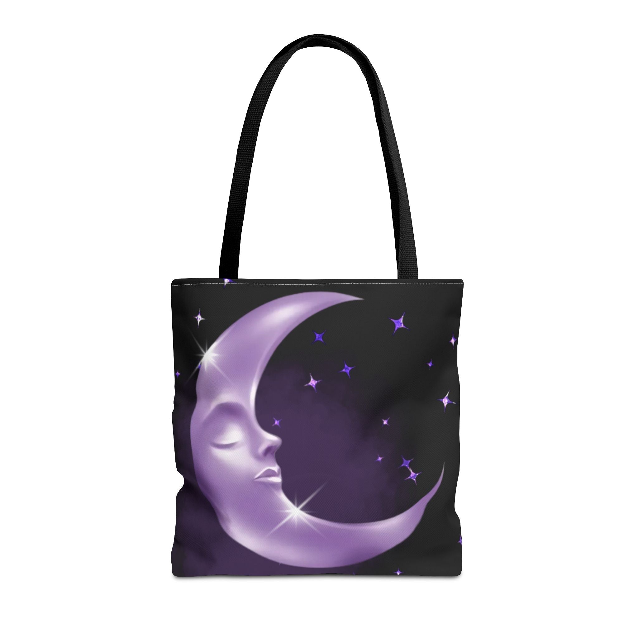 Purple Moon Tote Bag
