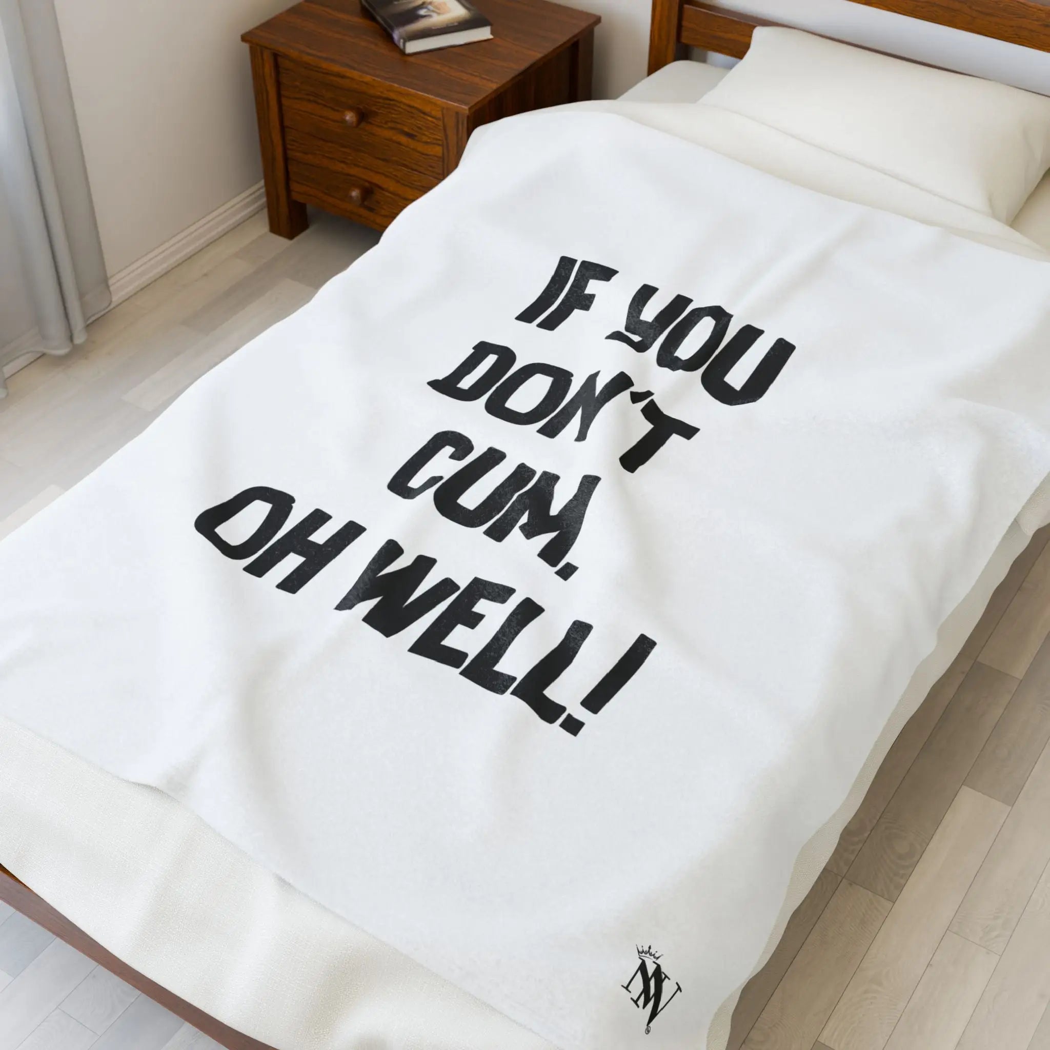 OH Well! | Mix & Match Velveteen Fun-Flirty Lovers’ Blankets