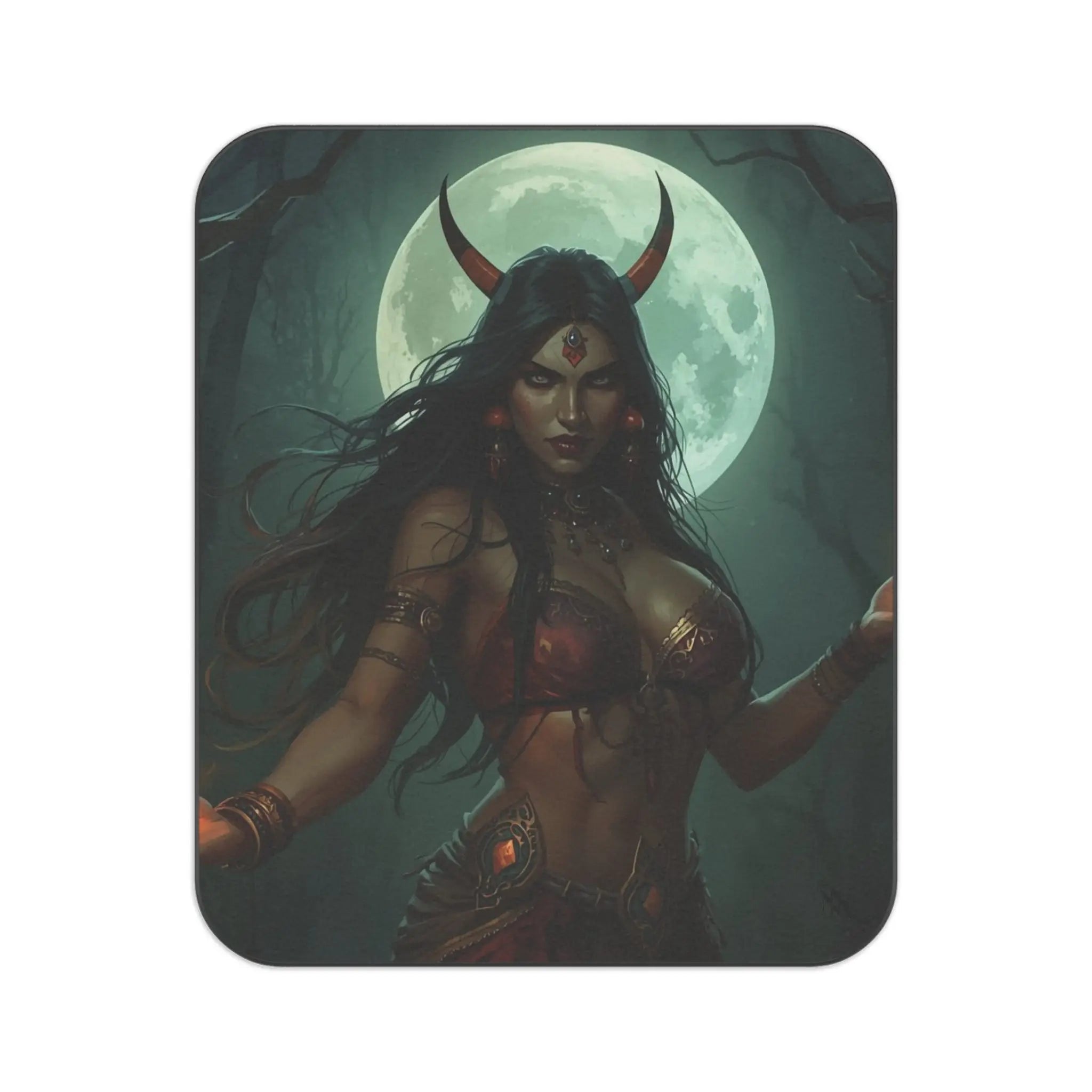 Horned Queen Fantasy Women Couple Friendly Water-Resistant Sex Blanket