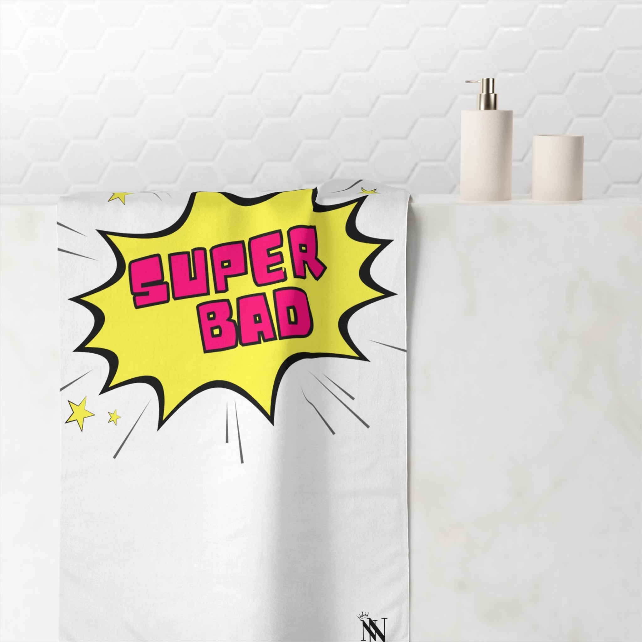 Super Bad Bubble Anal Sex Towel