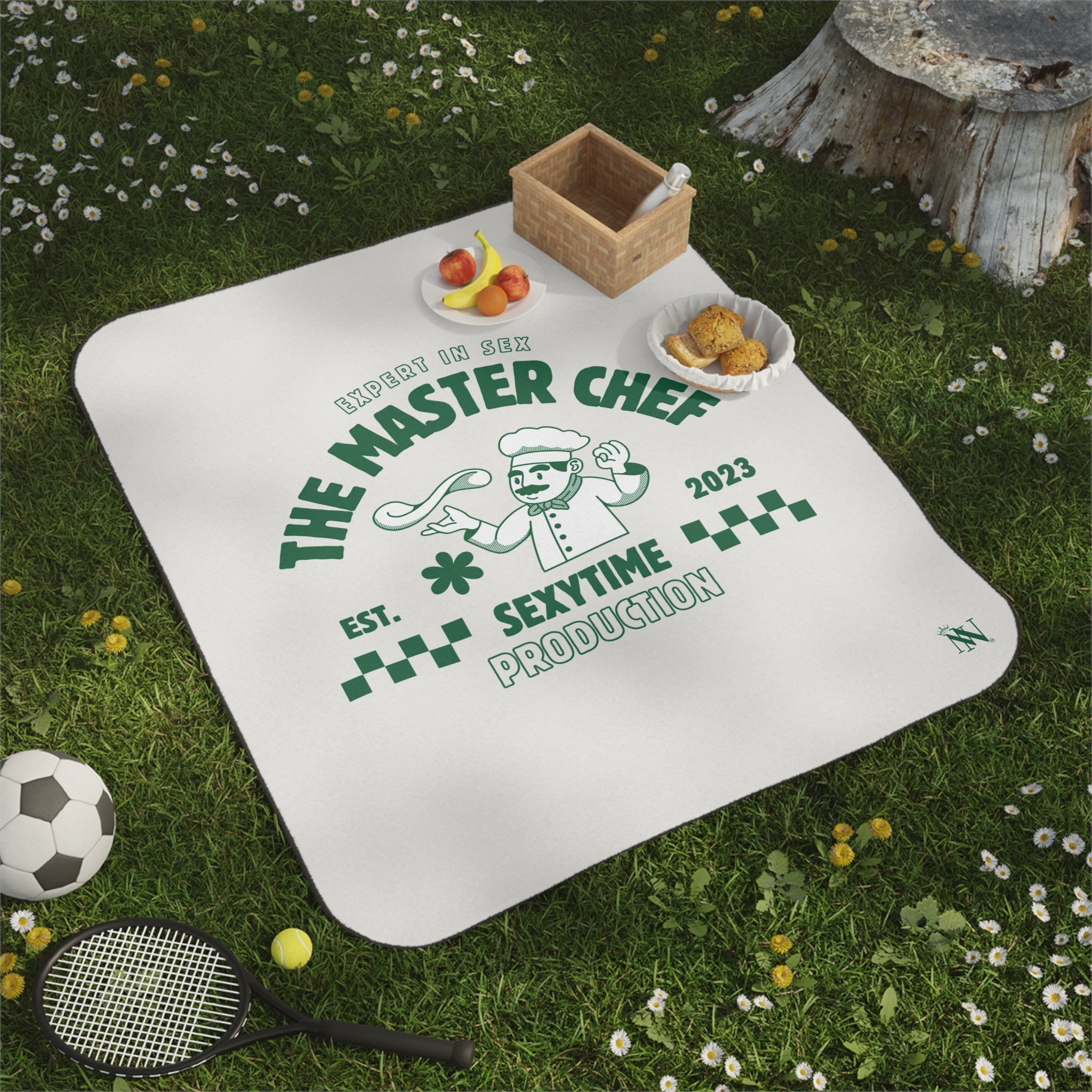 The Master Chef | Mix Match Fun-Flirty Lovers’ Water-Resistant Blankets