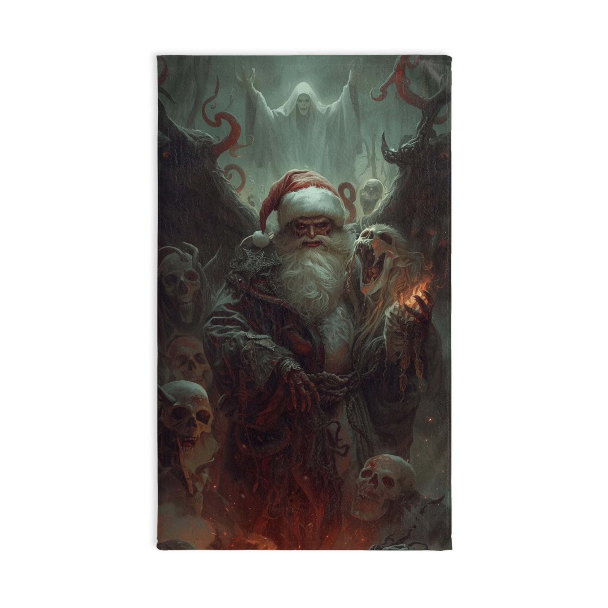 Evil Santa Christmas Fantasy | Mix & Match Classic Fun-Flirty Lovers’ Towels