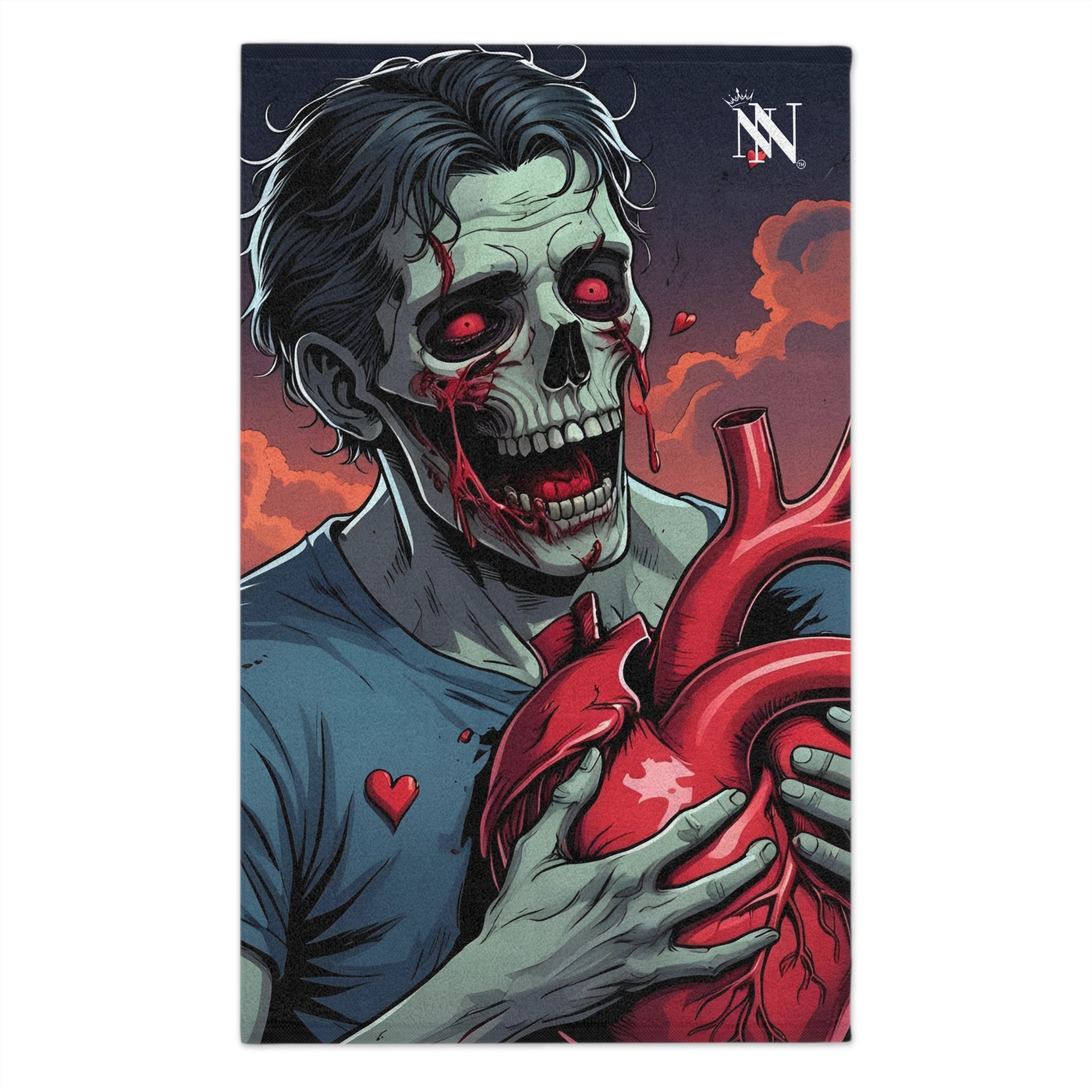 Have My Zombie Heart | Mix & Match Soft Fun-Flirty Lovers’ Towels