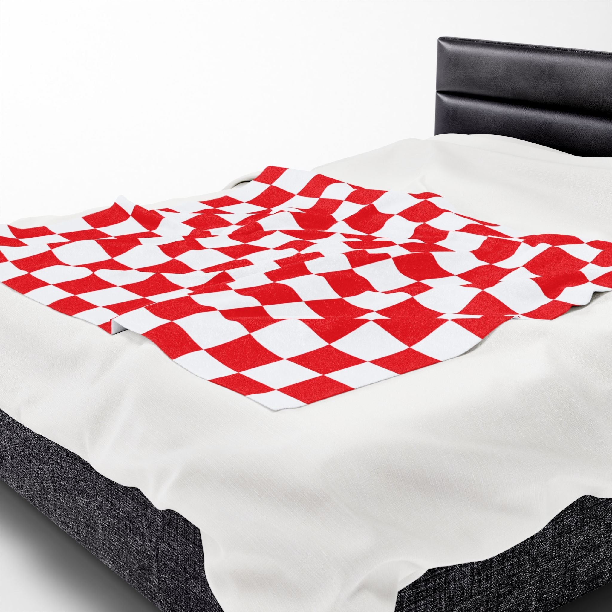 Red Checkered Past | Mix & Match Fun-Flirty Lovers’ Blankets