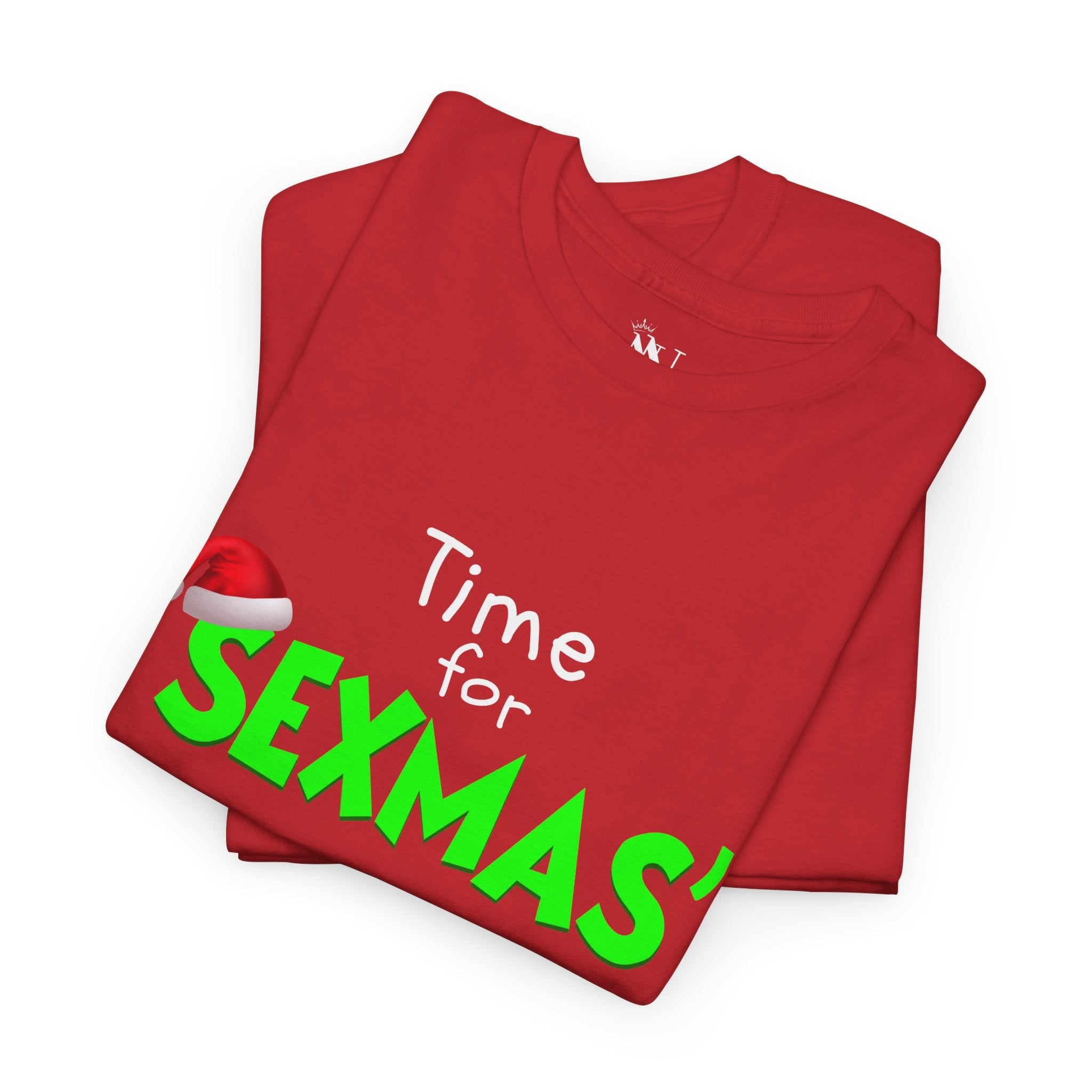 Time for Sexmas’ | Mix & Match 100% Cotton Unisex Fun-Flirty Lovers’ Tees