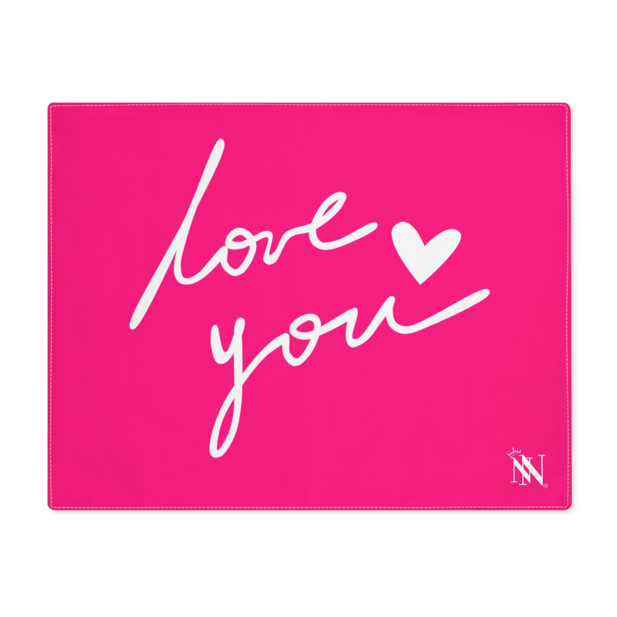 Love You with a Heart Sex Gifts Adult Toys Mat