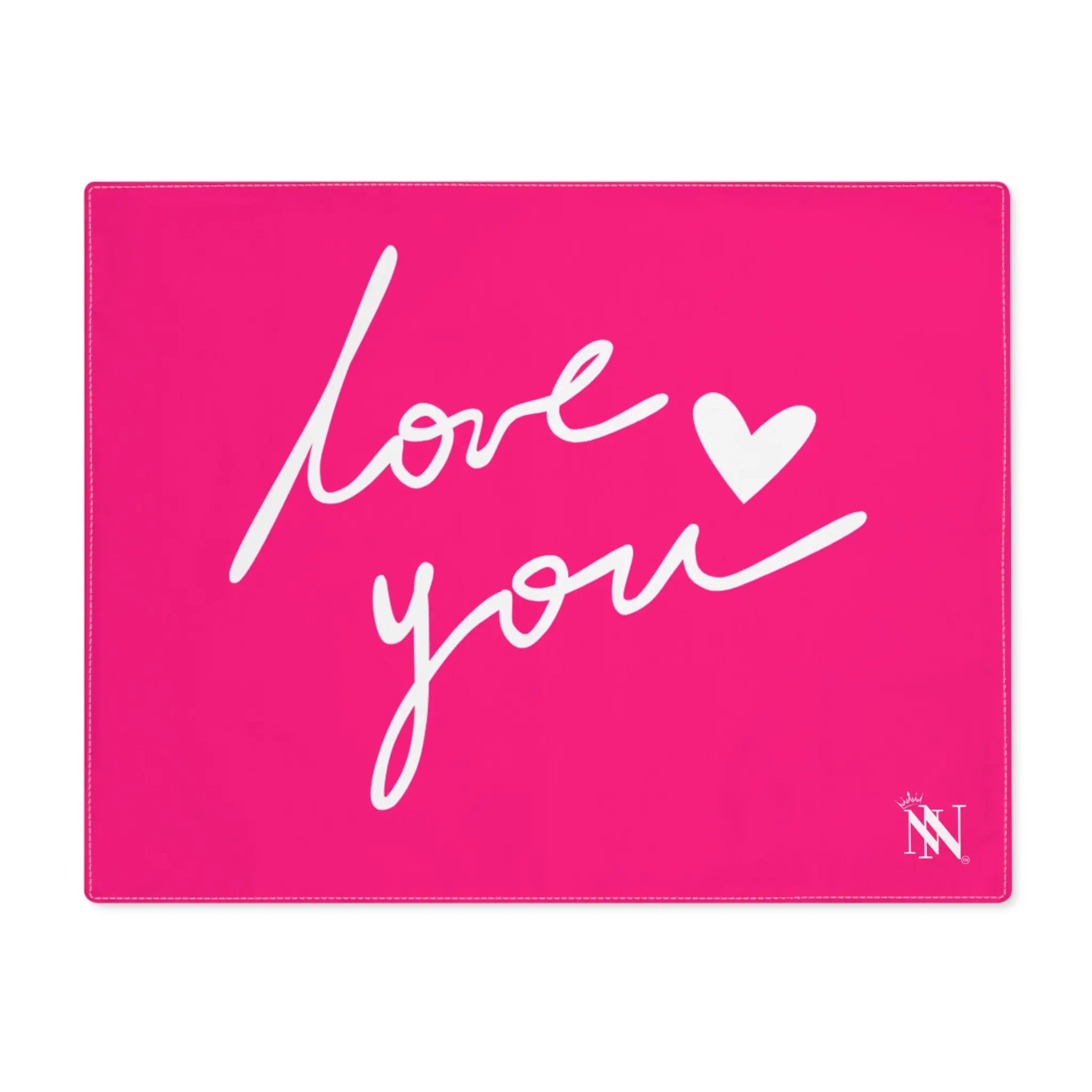 Love You with a Heart Sex Gifts Adult Toys Mat
