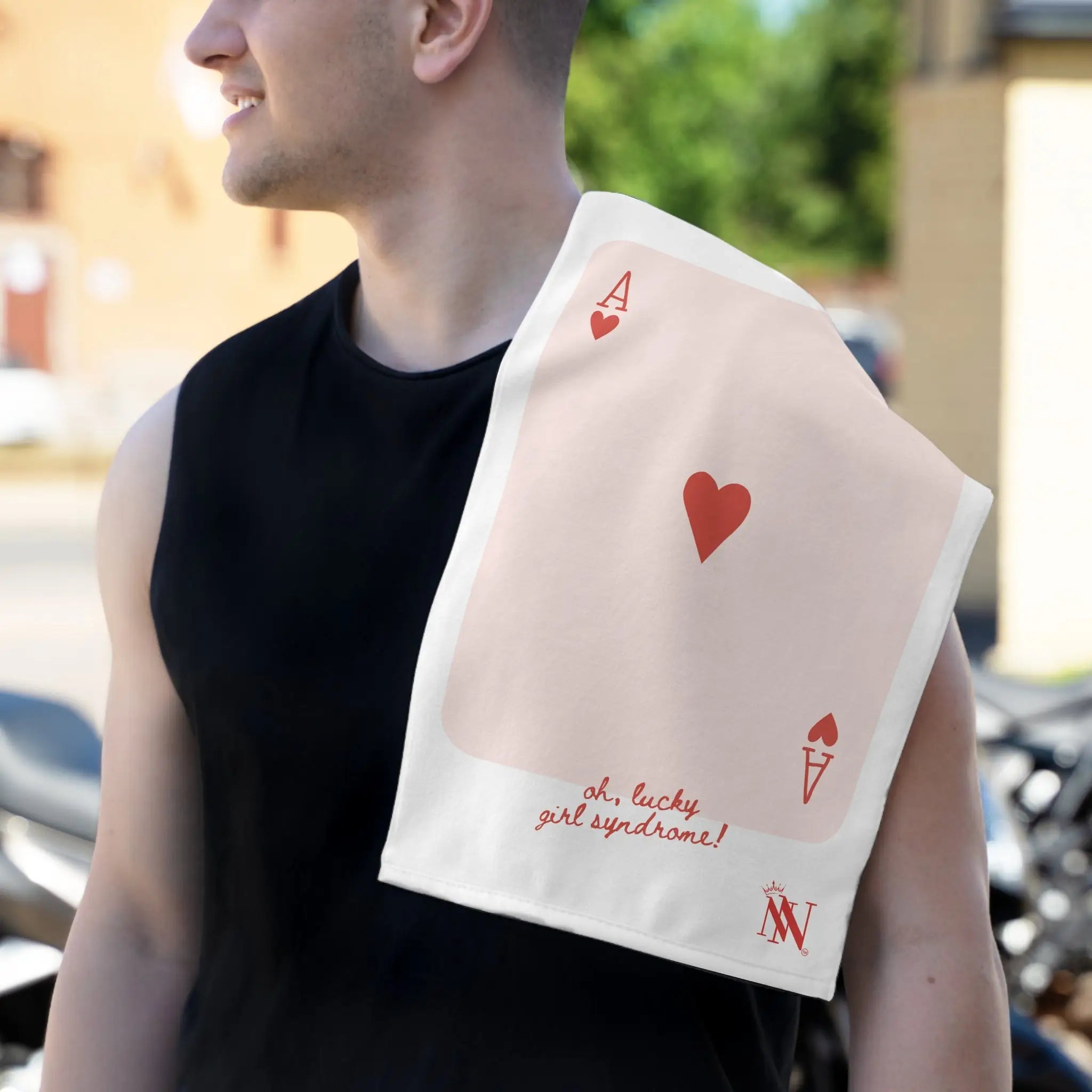 Lucky Girl Syndrome | Mix & Match Soft Fun-Flirty Lovers’ Towels