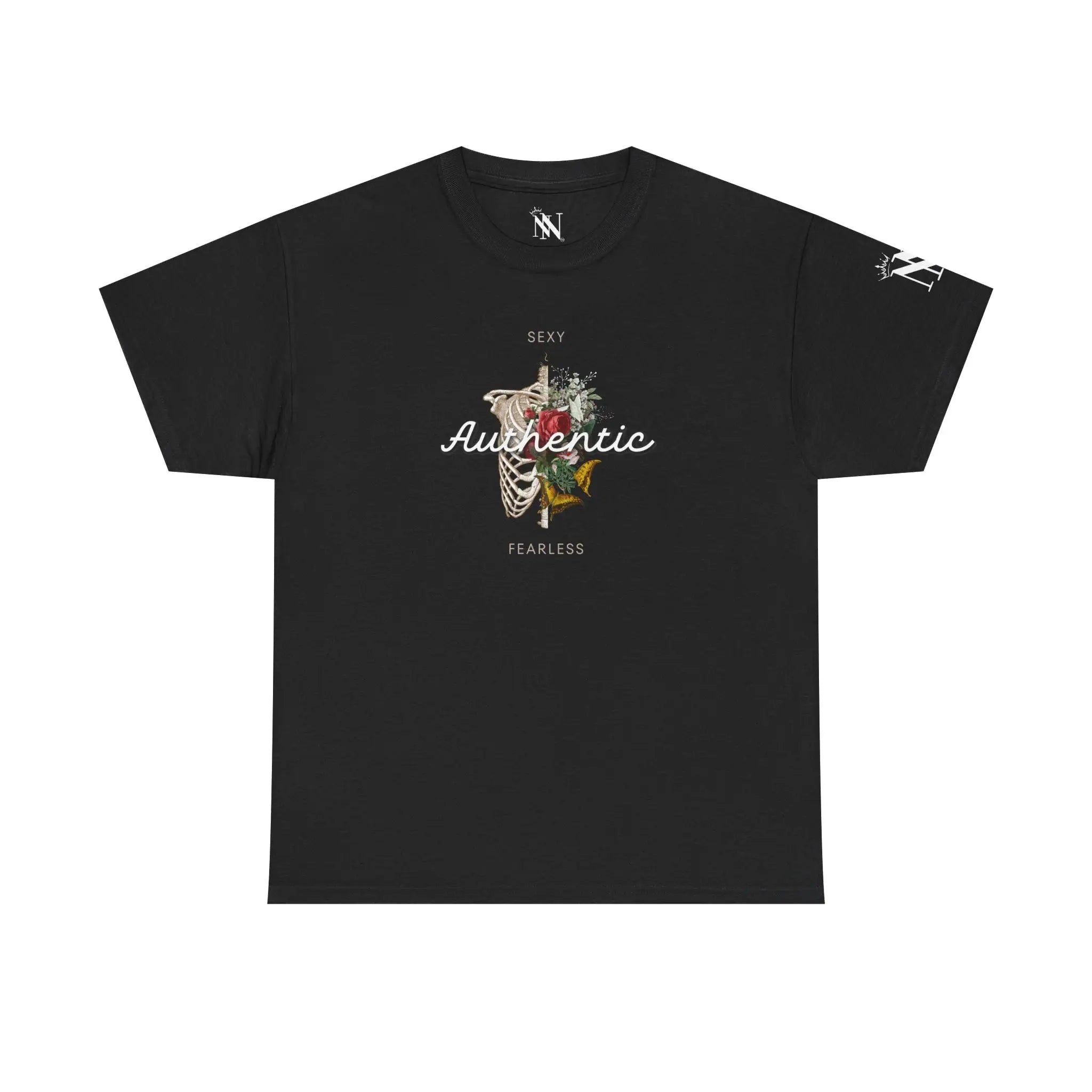 Sexy Authentic Fearless | Mix & Match Cotton Unisex Fun-Flirty Lovers’ T-Shirts