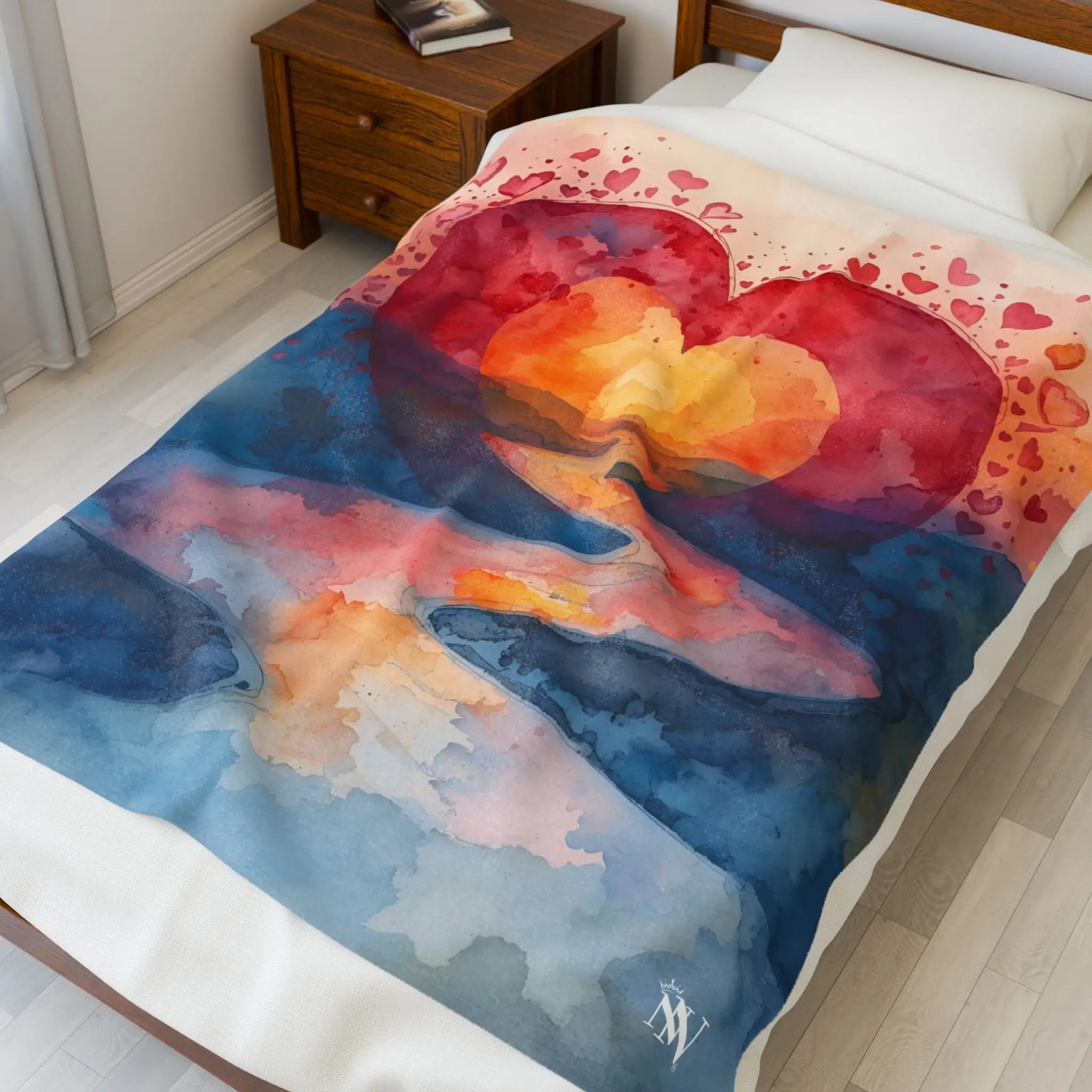 River of Love | Mix & Match Velveteen Fun-Flirty Lovers’ Blankets
