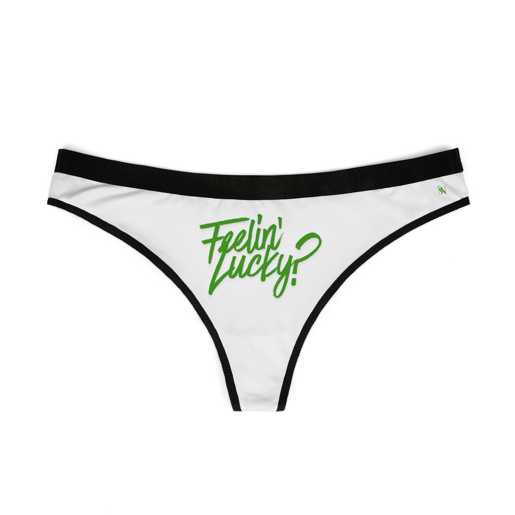 Feelin’ Lucky? Irish Green | Mix & Match Women’s Fun-Flirty Lovers’ Thongs