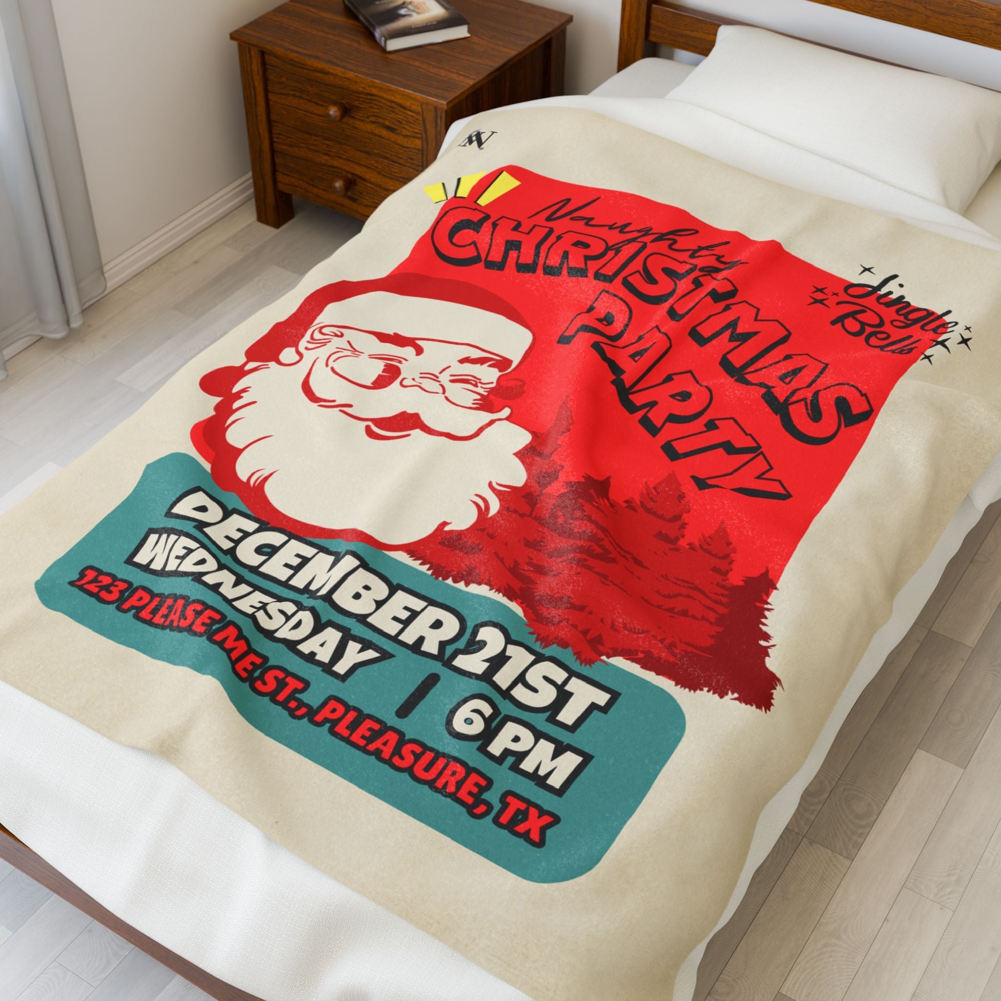 Naughty Christmas Party | Mix & Match Fun-Flirty Lovers’ Blankets