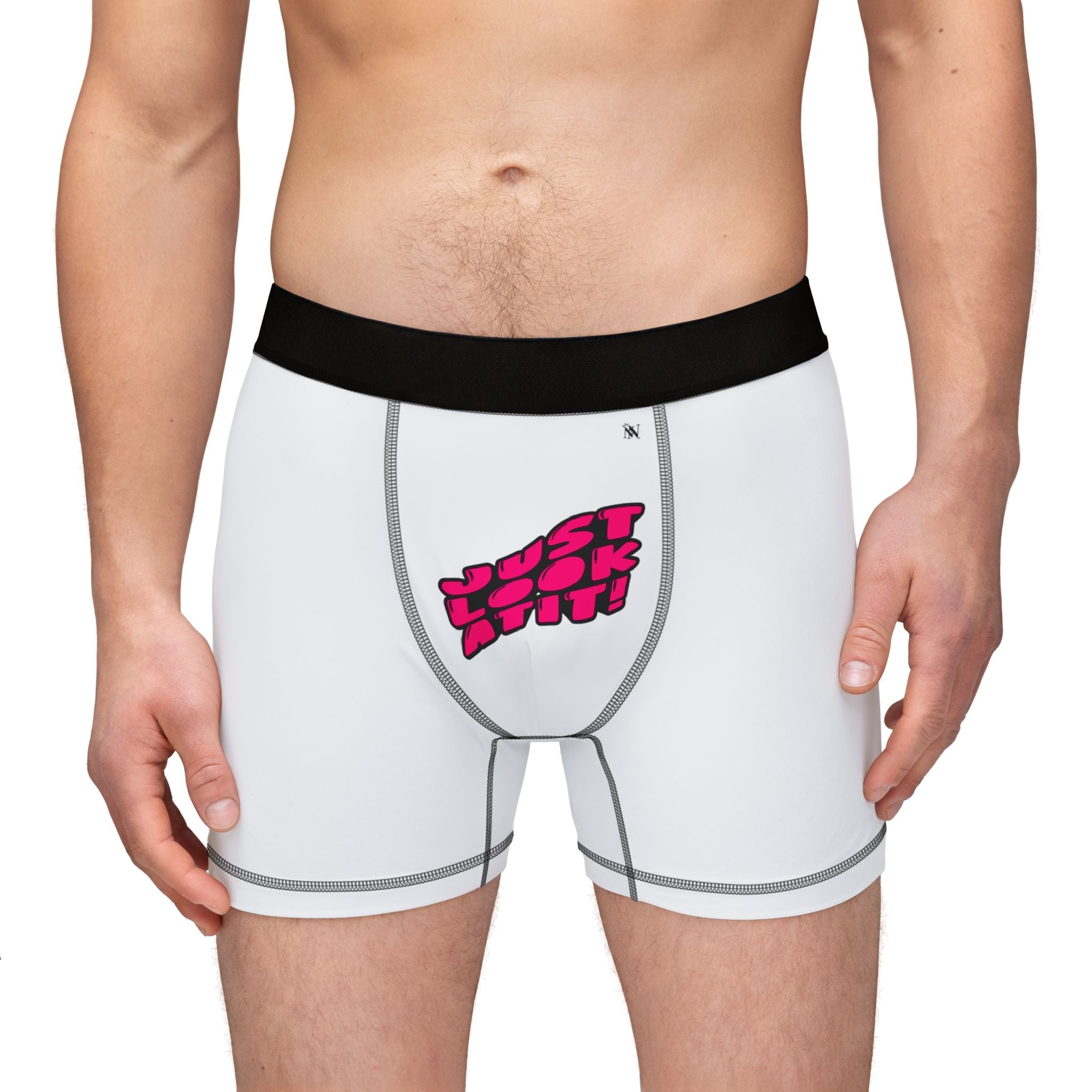 Just Look at It! | Mix & Match Men’s Fun-Flirty Lovers’ Boxer Briefs