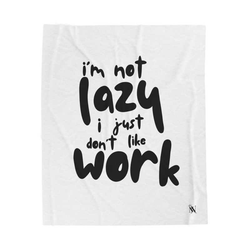 I’m Not Lazy | Mix & Match Soft Fun-Flirty Lovers’ Blankets